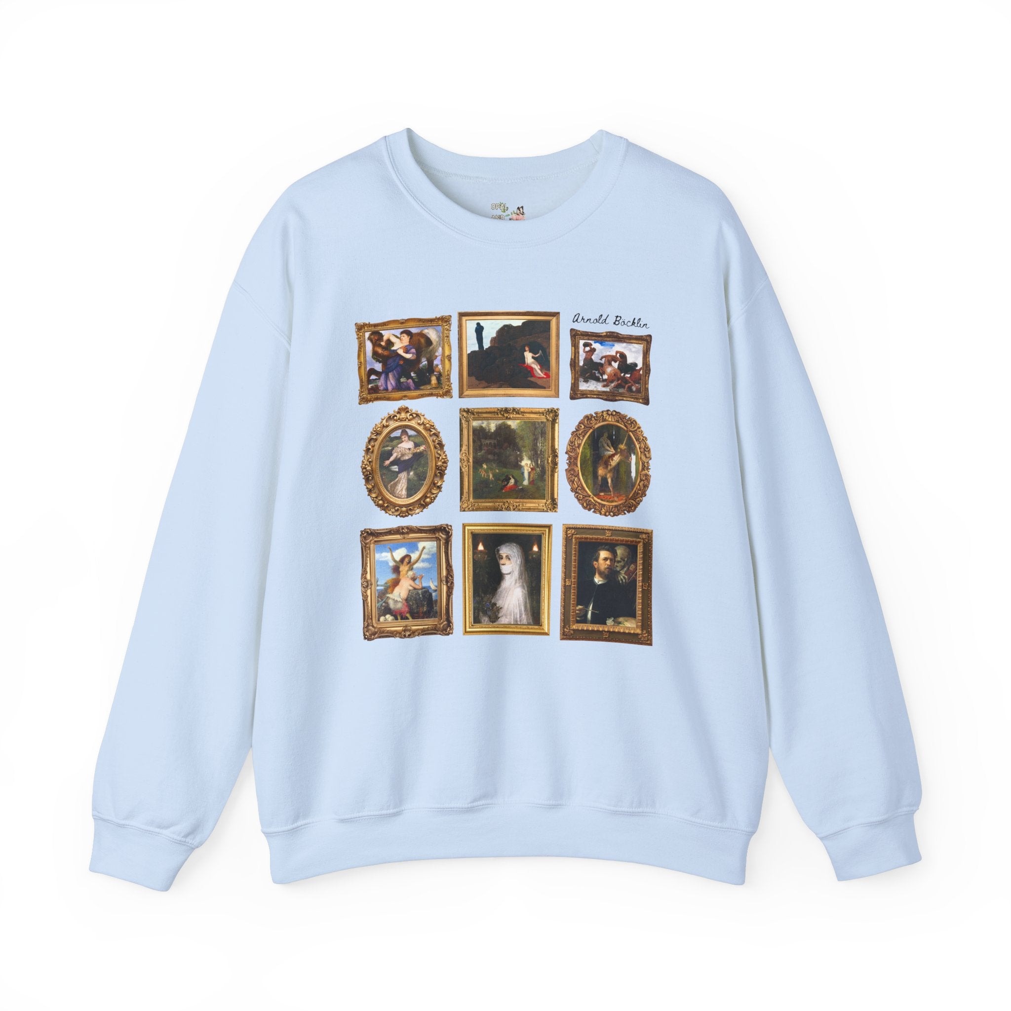 Arnold Böcklin Art History Sweatshirt, Humanites Major, Symbolism Art Movement Famous Paintings, 19th Century Switzerland Art History Gift - Opal and June