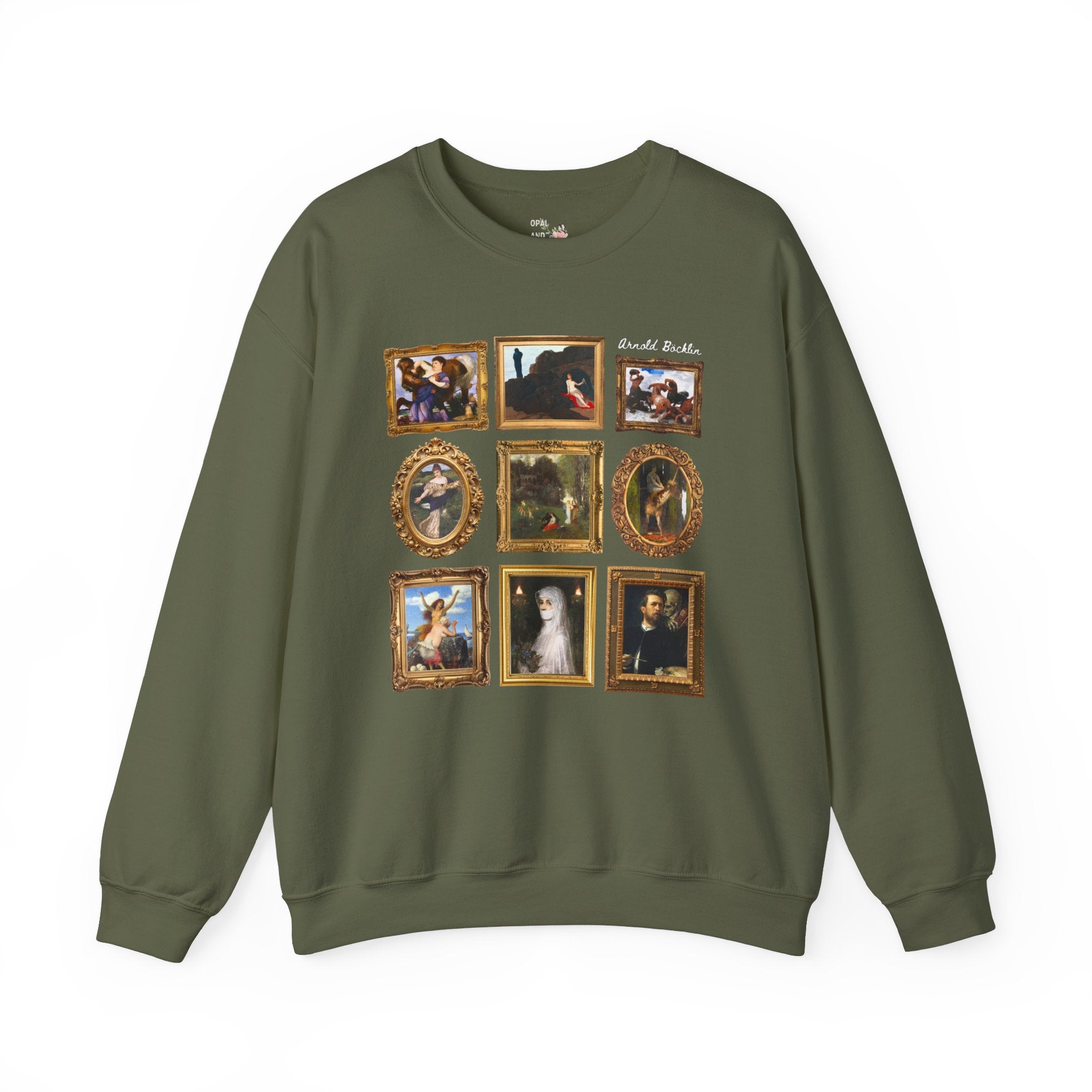 Arnold Böcklin Art History Sweatshirt, Humanites Major, Symbolism Art Movement Famous Paintings, 19th Century Switzerland Art History Gift - Opal and June