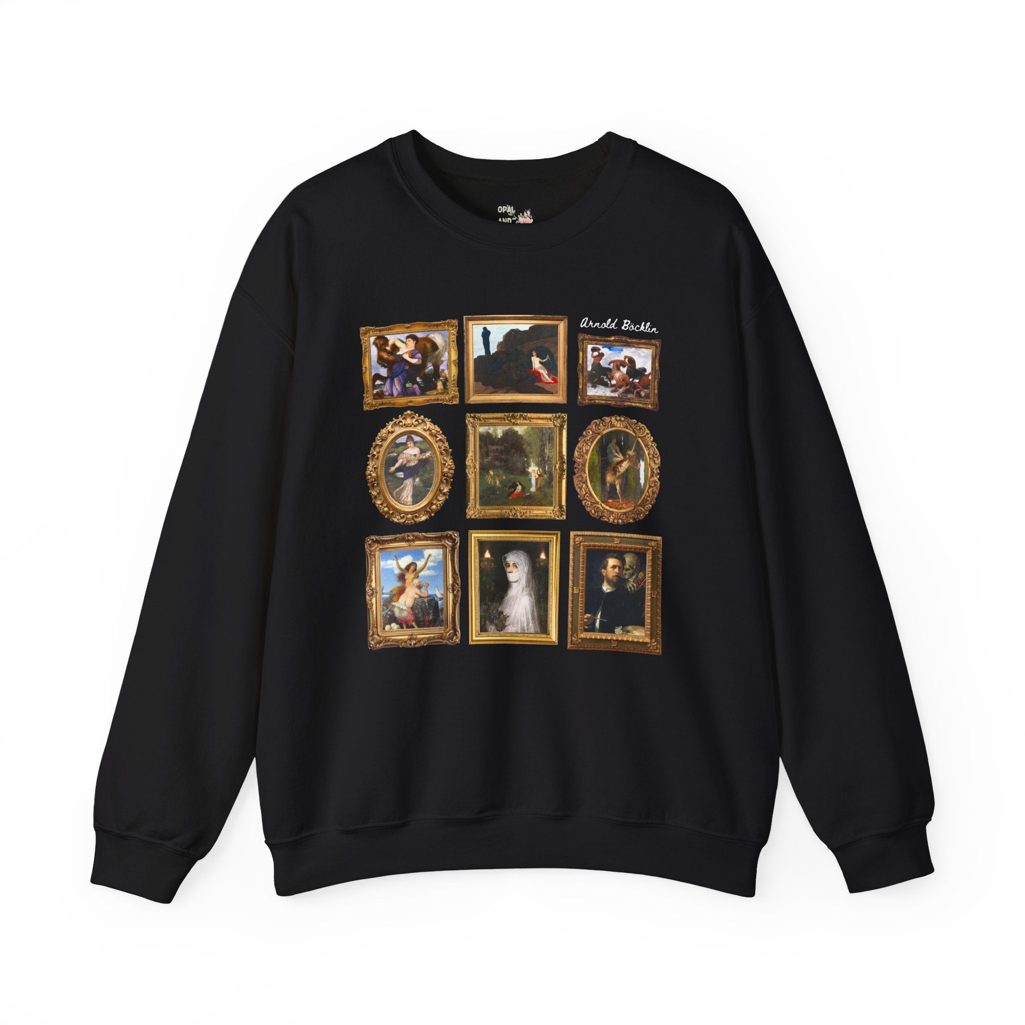 Arnold Böcklin Art History Sweatshirt, Humanites Major, Symbolism Art Movement Famous Paintings, 19th Century Switzerland Art History Gift - Opal and June