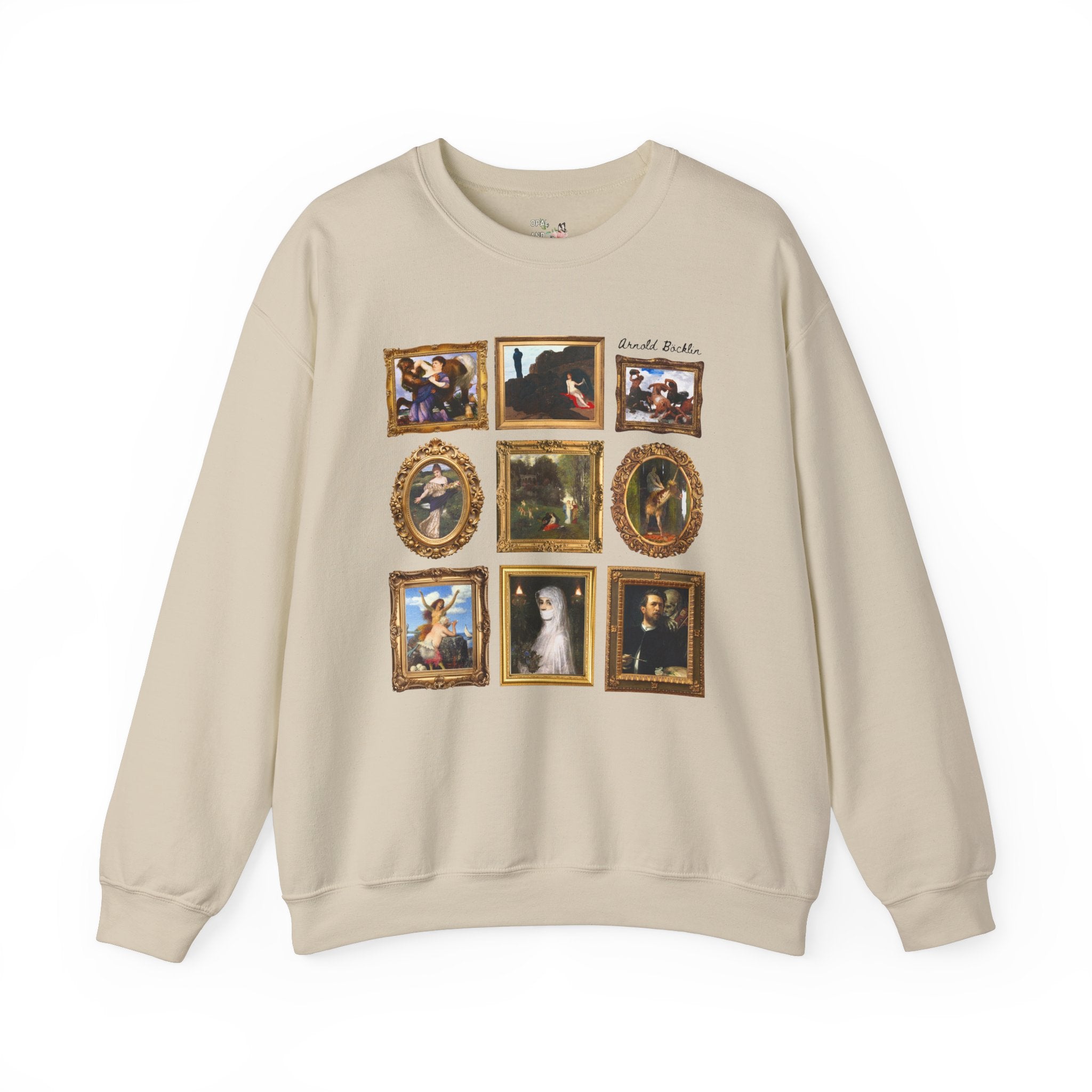 Arnold Böcklin Art History Sweatshirt, Humanites Major, Symbolism Art Movement Famous Paintings, 19th Century Switzerland Art History Gift - Opal and June