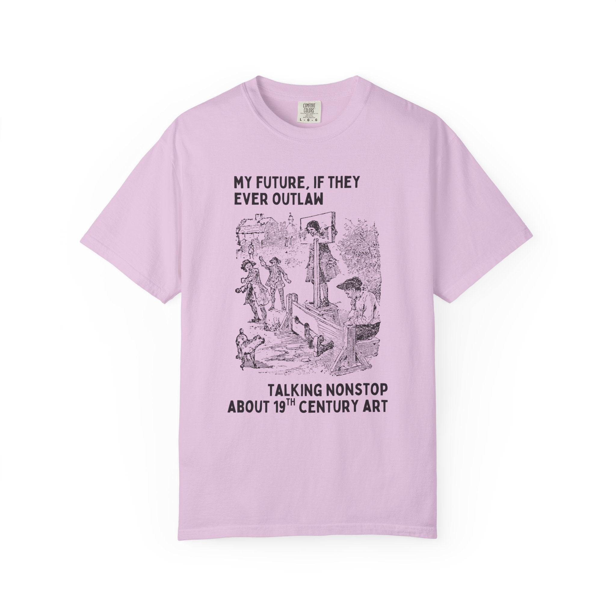 Art History Tee Shirt for Art Historian or Museum Lover, Gift for Friend Who Loves Impressionist Art, 19th Century Famous Paintings Present - Opal and June