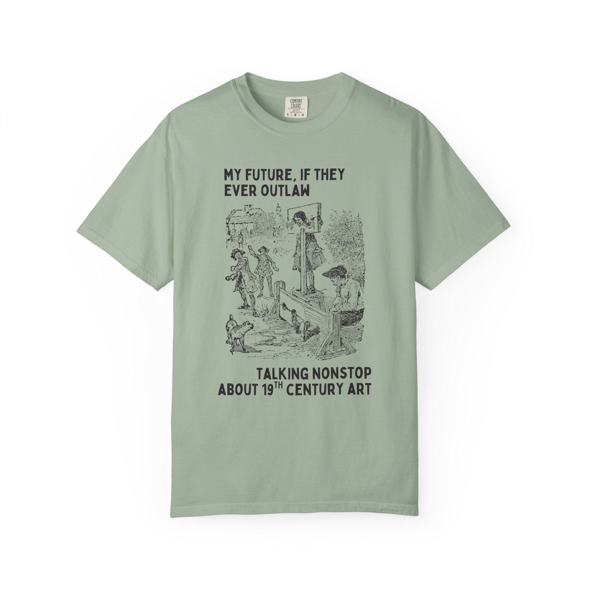 Art History Tee Shirt for Art Historian or Museum Lover, Gift for Friend Who Loves Impressionist Art, 19th Century Famous Paintings Present - Opal and June