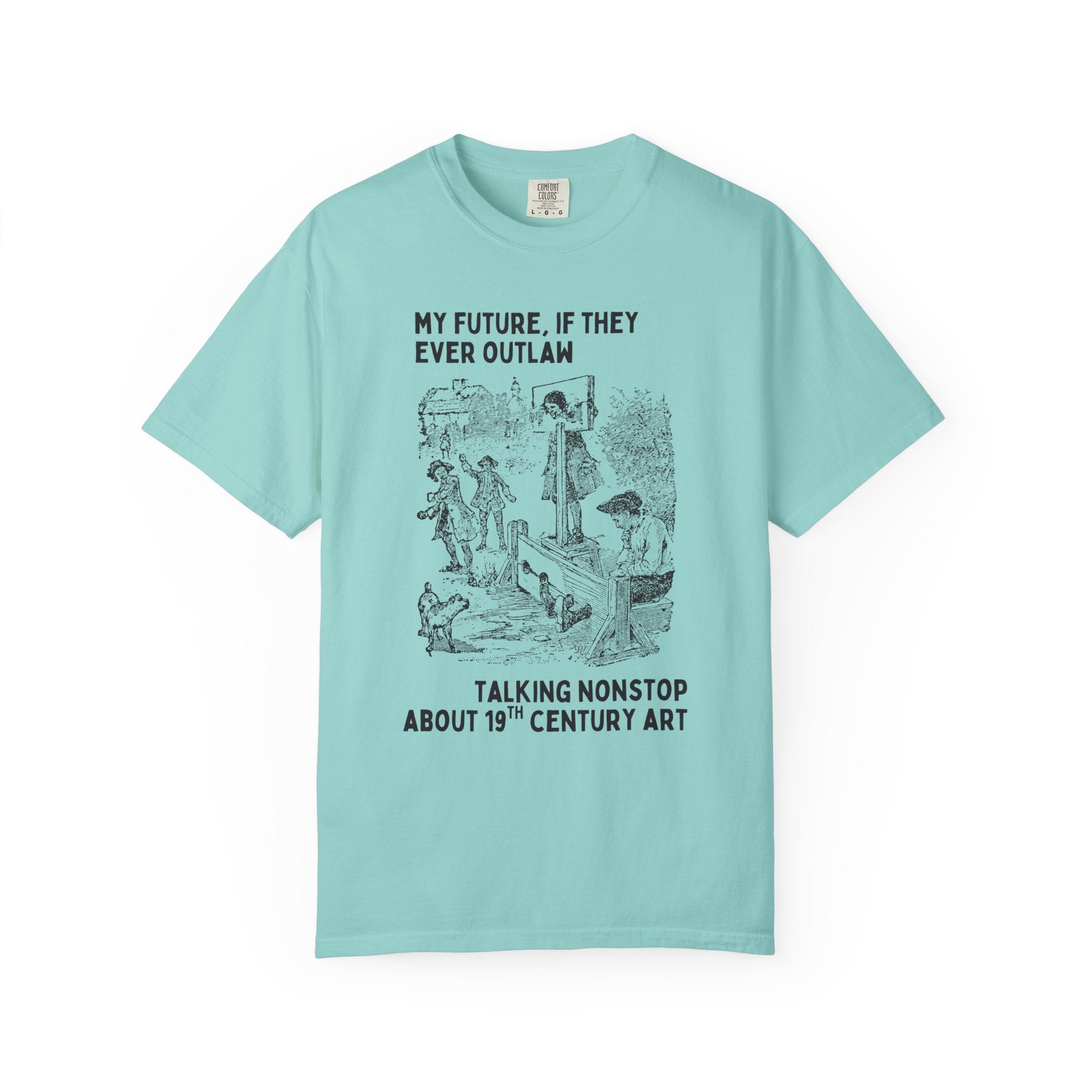 Art History Tee Shirt for Art Historian or Museum Lover, Gift for Friend Who Loves Impressionist Art, 19th Century Famous Paintings Present - Opal and June