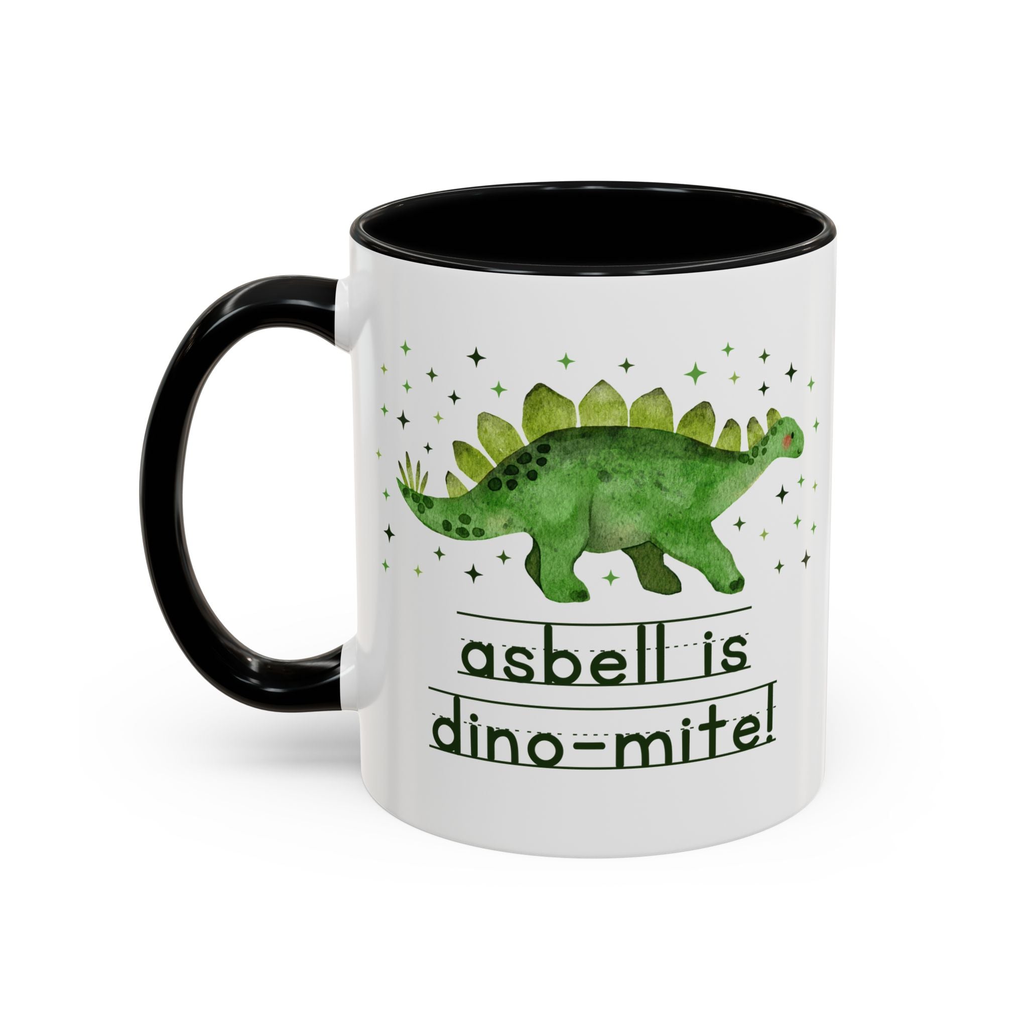 Asbell Elementary Coffee Mug: Asbell is Dino - Mite! - Opal and June