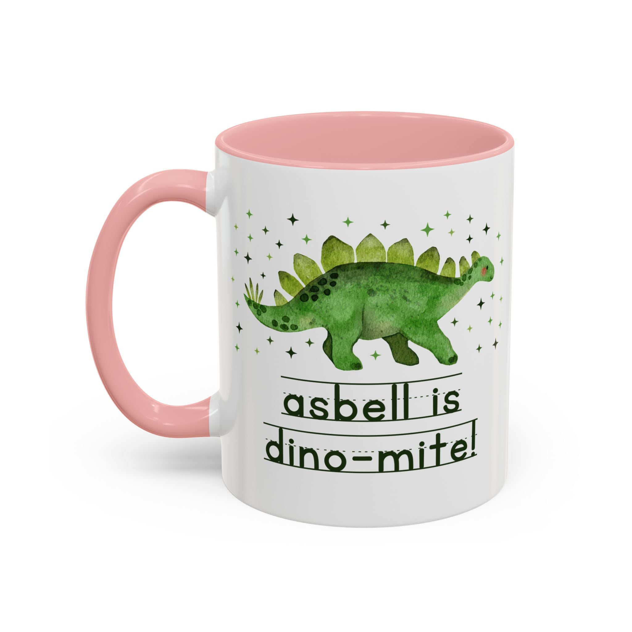 Asbell Elementary Coffee Mug: Asbell is Dino - Mite! - Opal and June