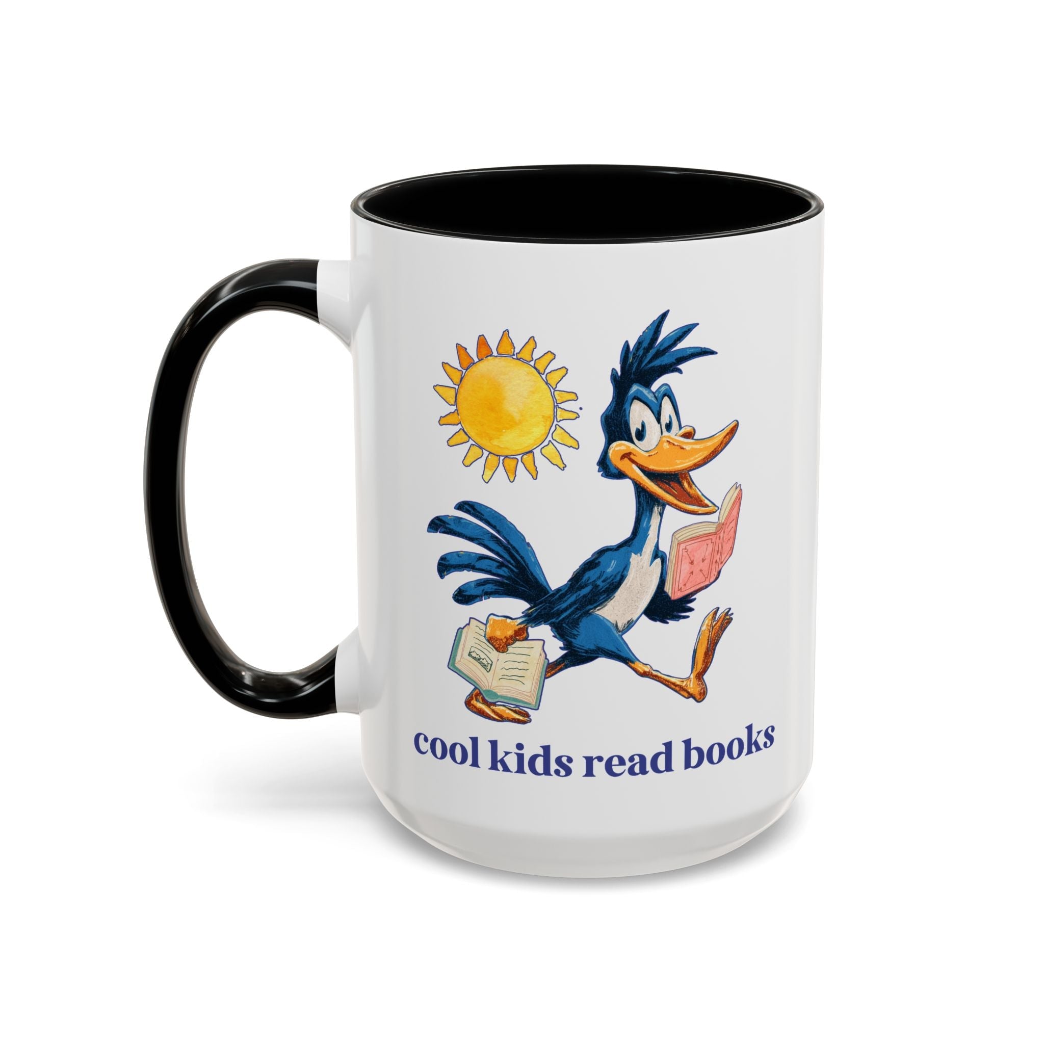 Asbell Elementary Coffee Mug: Cool Kids Read Books - Opal and June