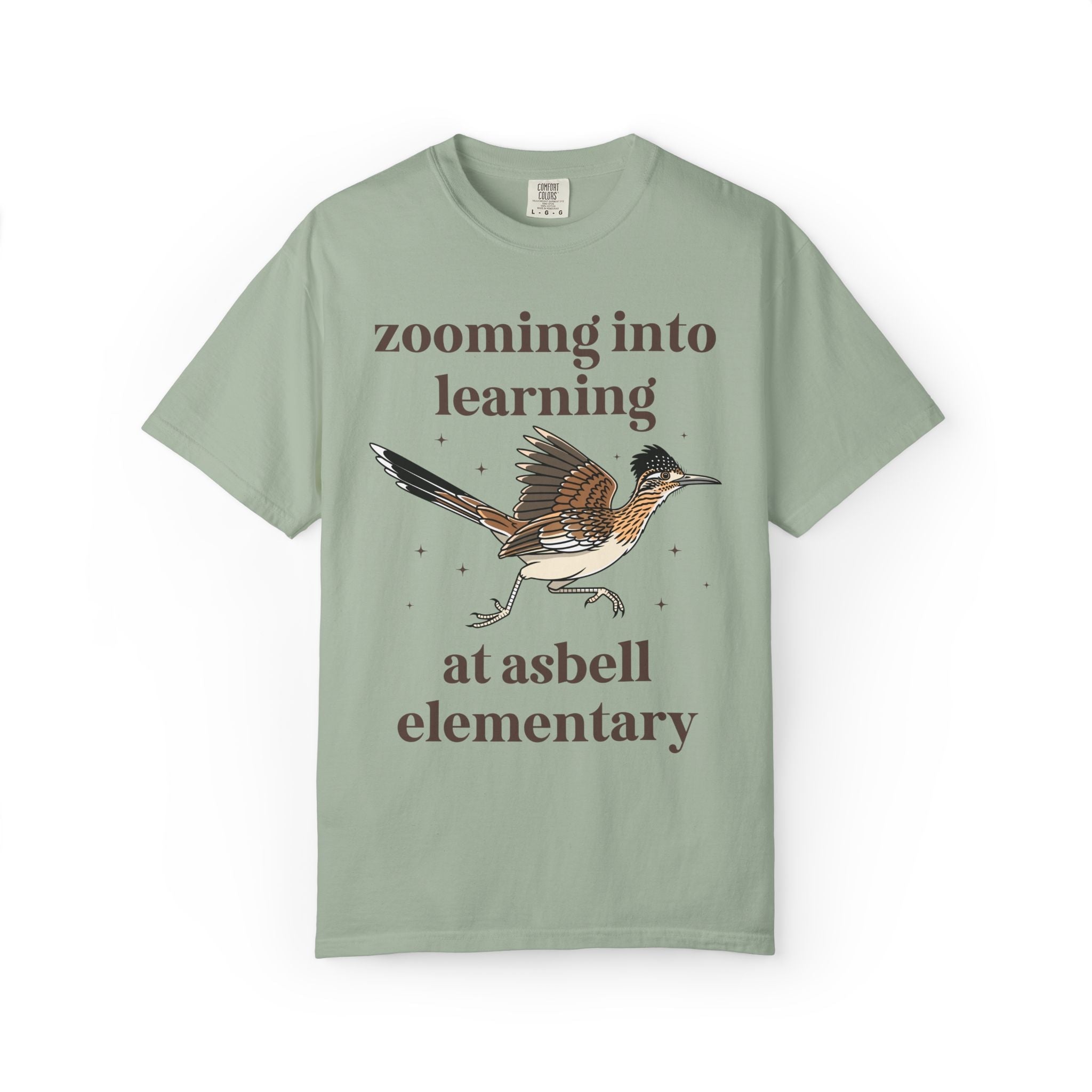 Asbell Elementary School Tee Shirt: Zooming Into learning at Asbell Elementary | FPS + Opal and June Tee Shirt, Fayetteville Public Schools - Opal and June