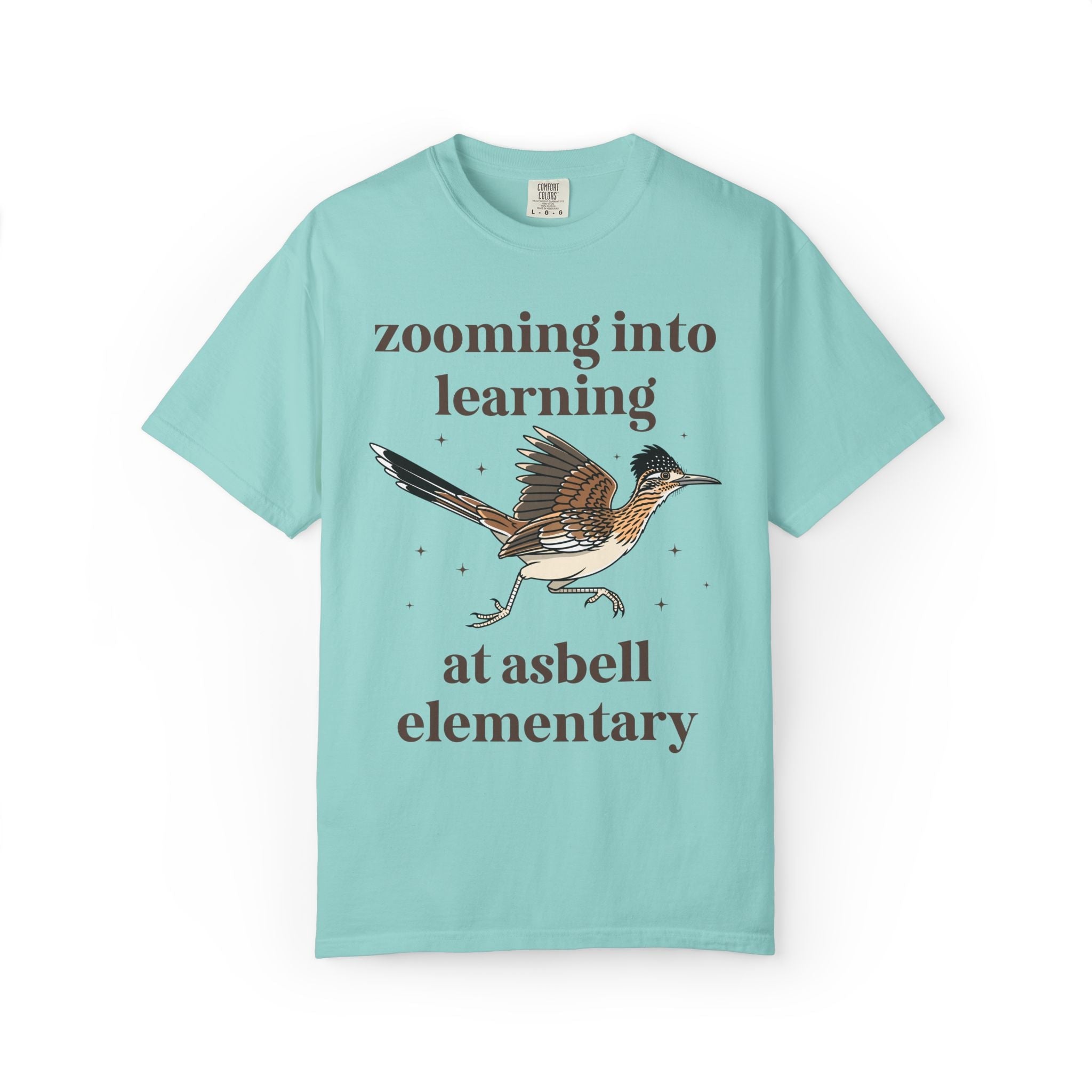 Asbell Elementary School Tee Shirt: Zooming Into learning at Asbell Elementary | FPS + Opal and June Tee Shirt, Fayetteville Public Schools - Opal and June