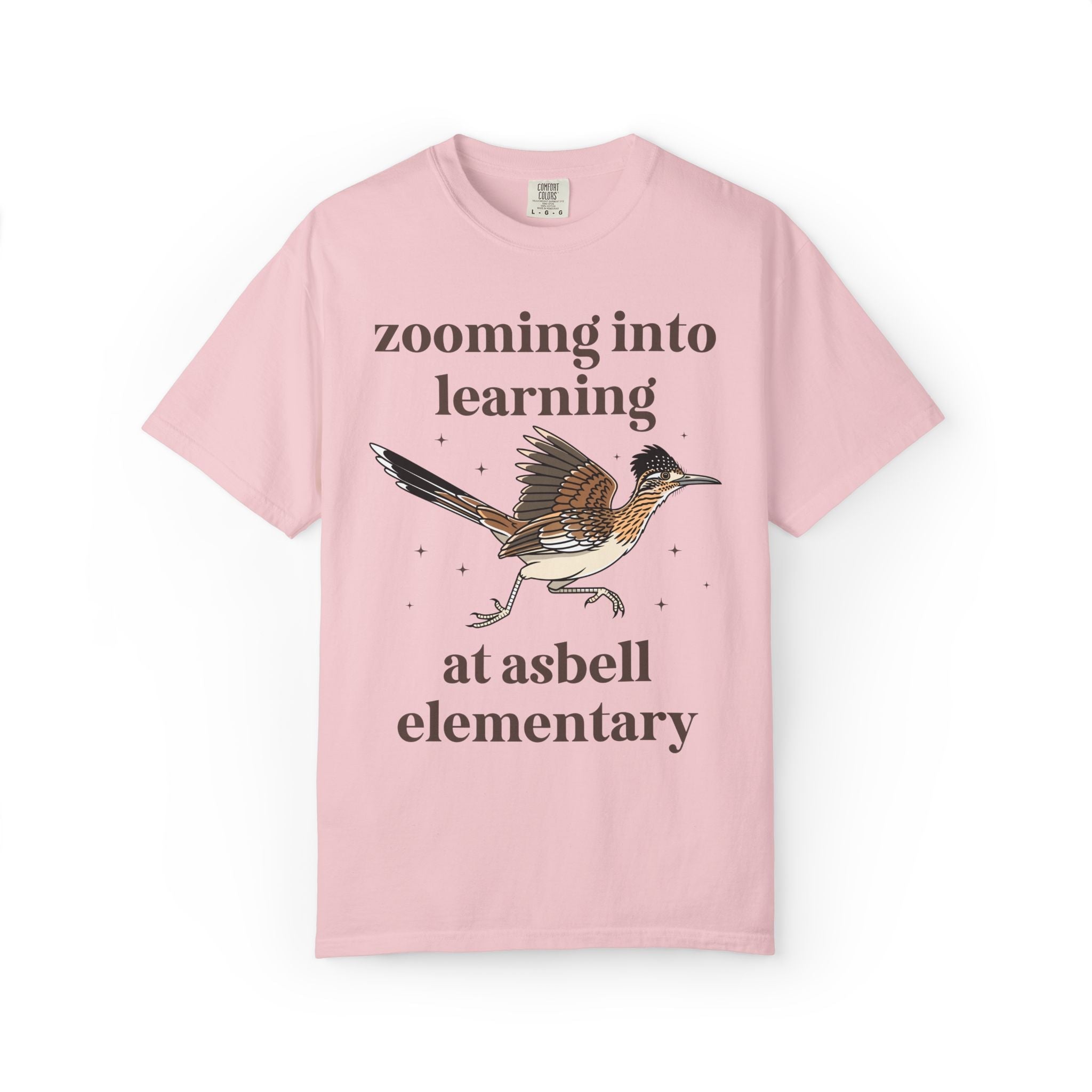 Asbell Elementary School Tee Shirt: Zooming Into learning at Asbell Elementary | FPS + Opal and June Tee Shirt, Fayetteville Public Schools - Opal and June
