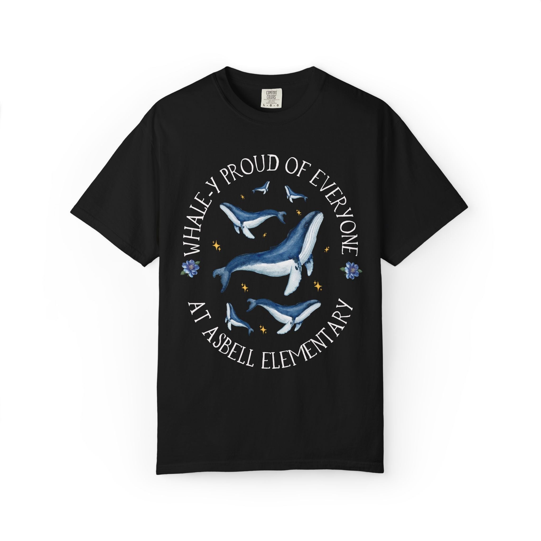 Asbell Elementary Tee Shirt: Whaley Proud | FPS + Opal and June Tee Shirt, Fayetteville Public Schools - Opal and June