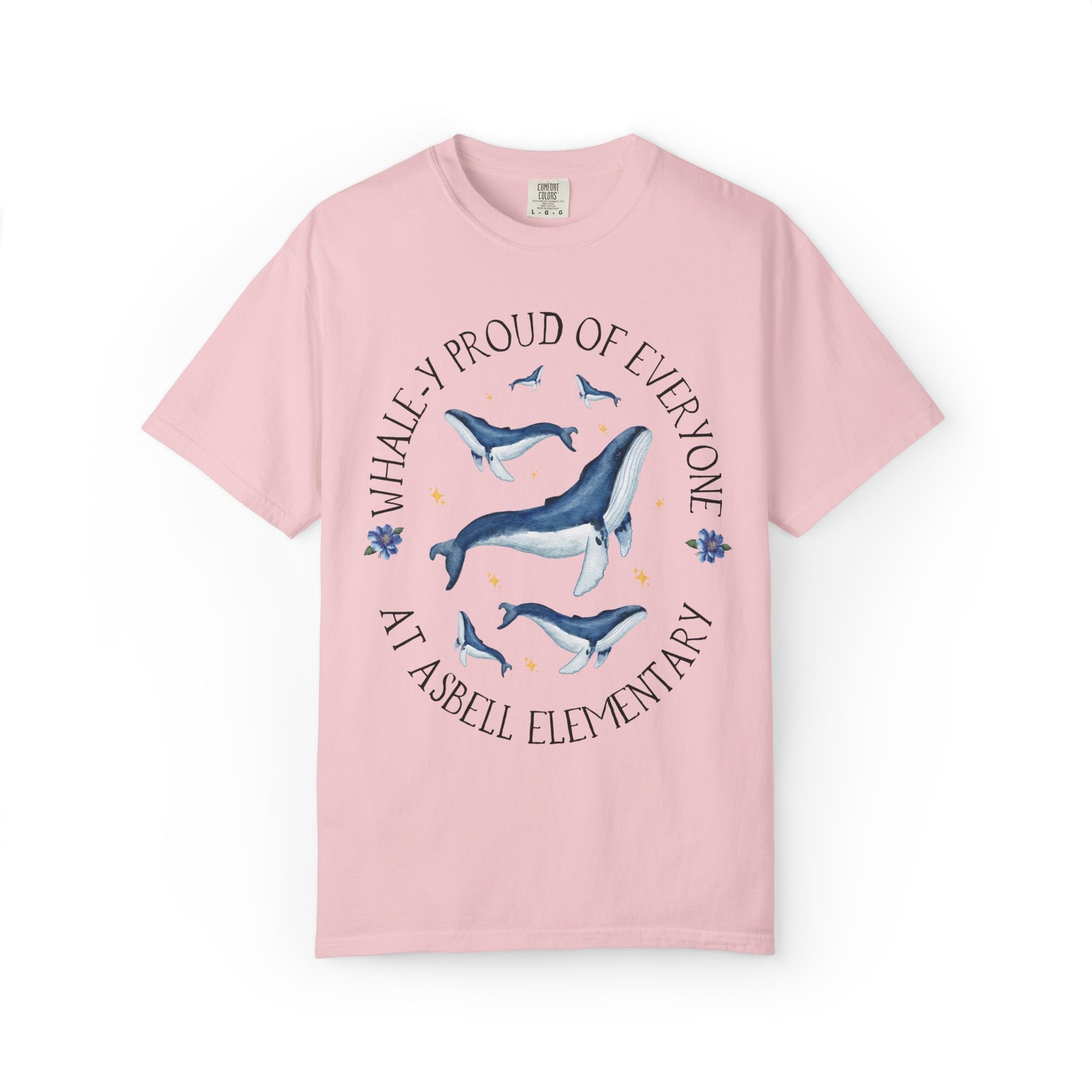 Asbell Elementary Tee Shirt: Whaley Proud | FPS + Opal and June Tee Shirt, Fayetteville Public Schools - Opal and June