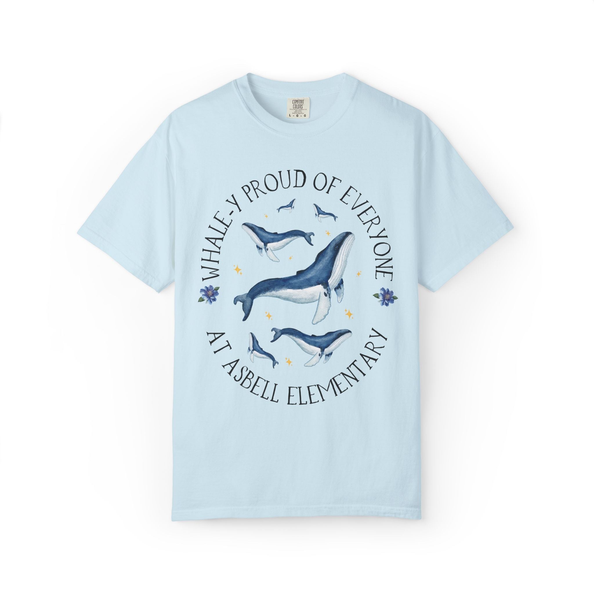 Asbell Elementary Tee Shirt: Whaley Proud | FPS + Opal and June Tee Shirt, Fayetteville Public Schools - Opal and June