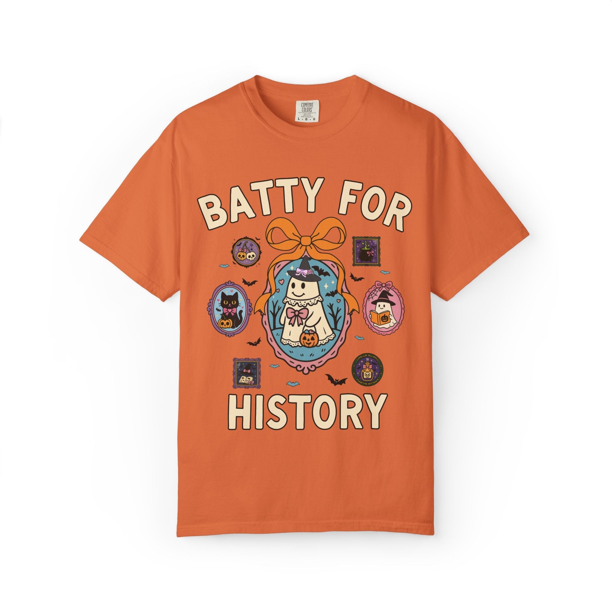 Batty for History Halloween History Buff T-Shirt - Opal and June