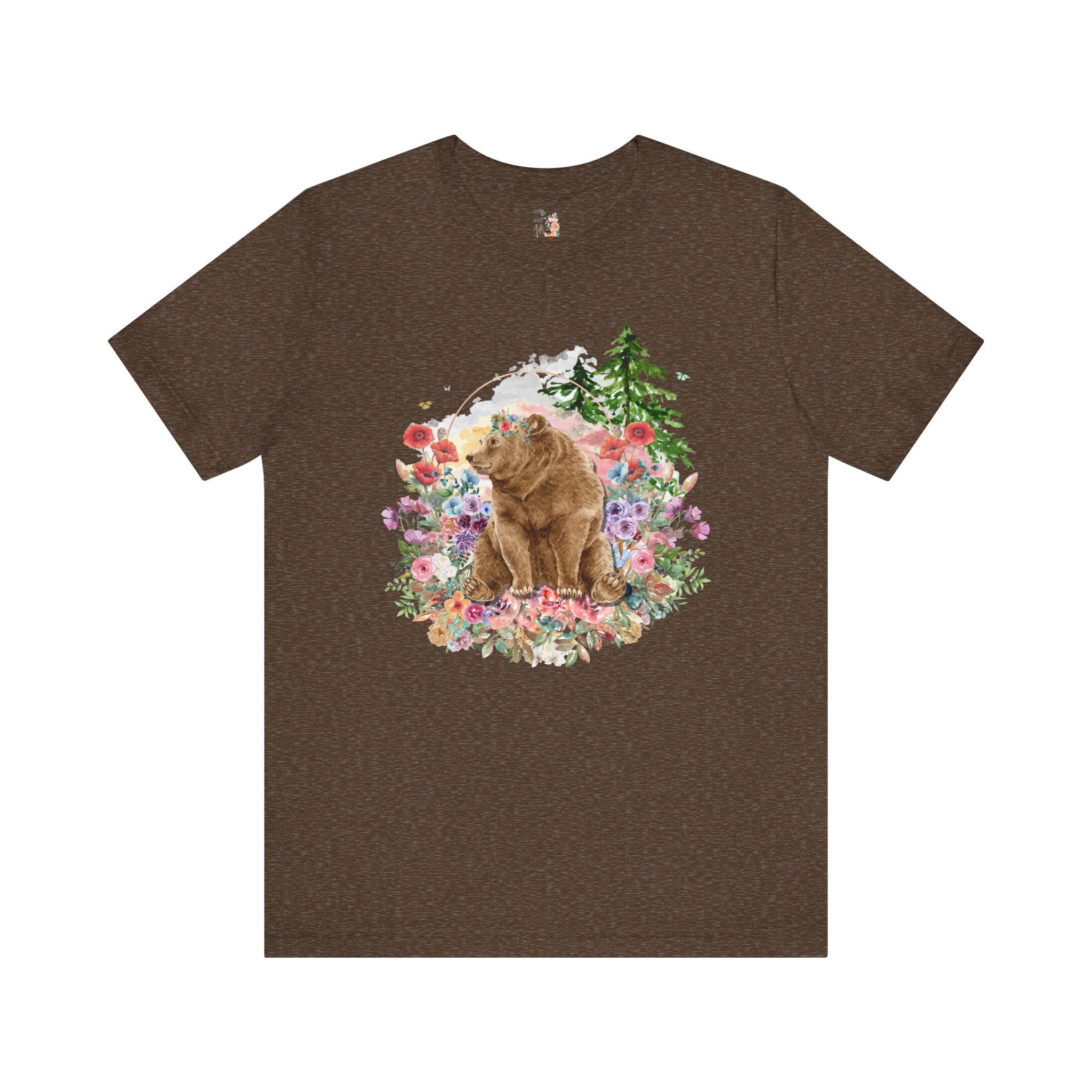 Bear in Nature T-Shirt - Opal and June