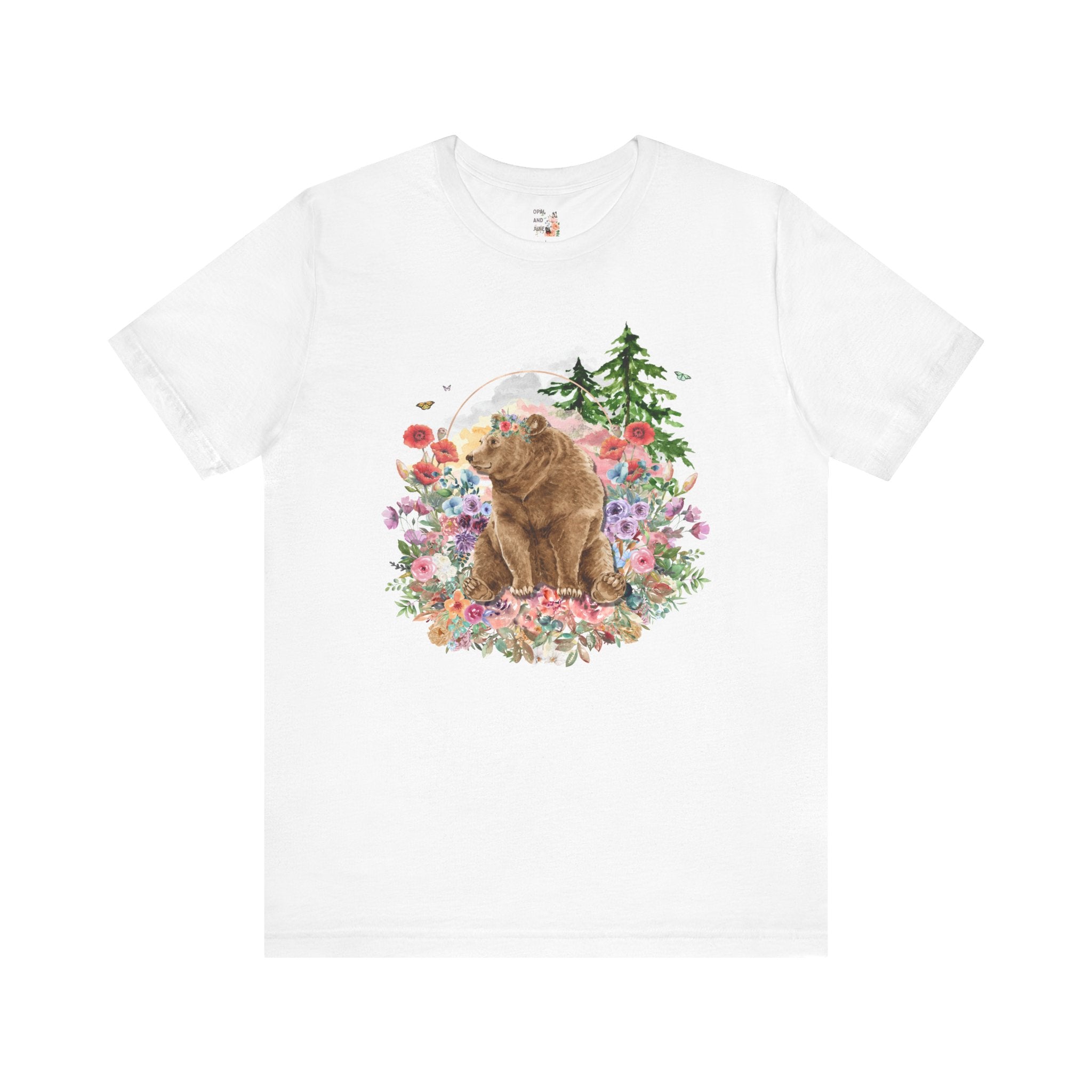 Bear in Nature T-Shirt - Opal and June