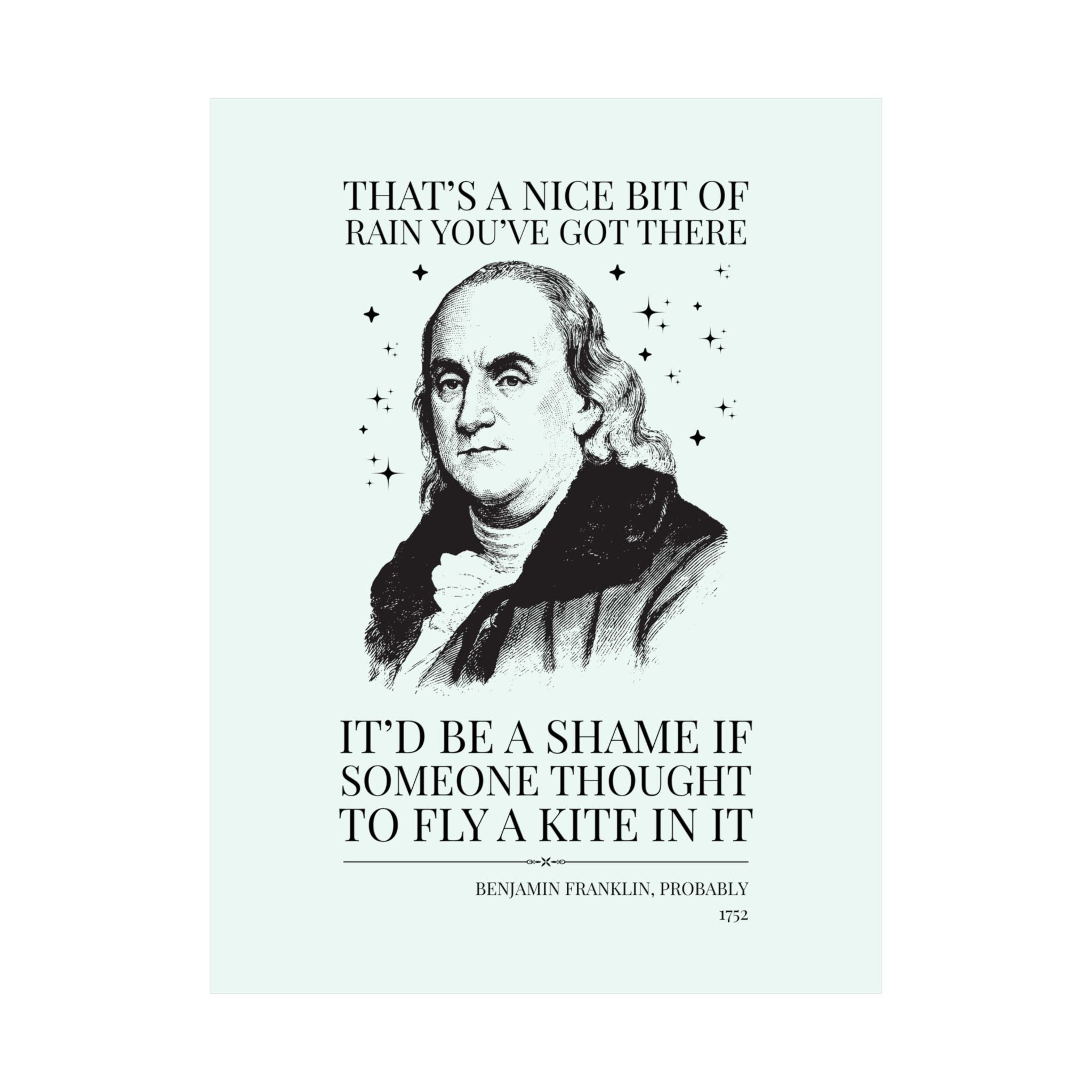 Benjamin Franklin: Fly a Kite - Opal and June