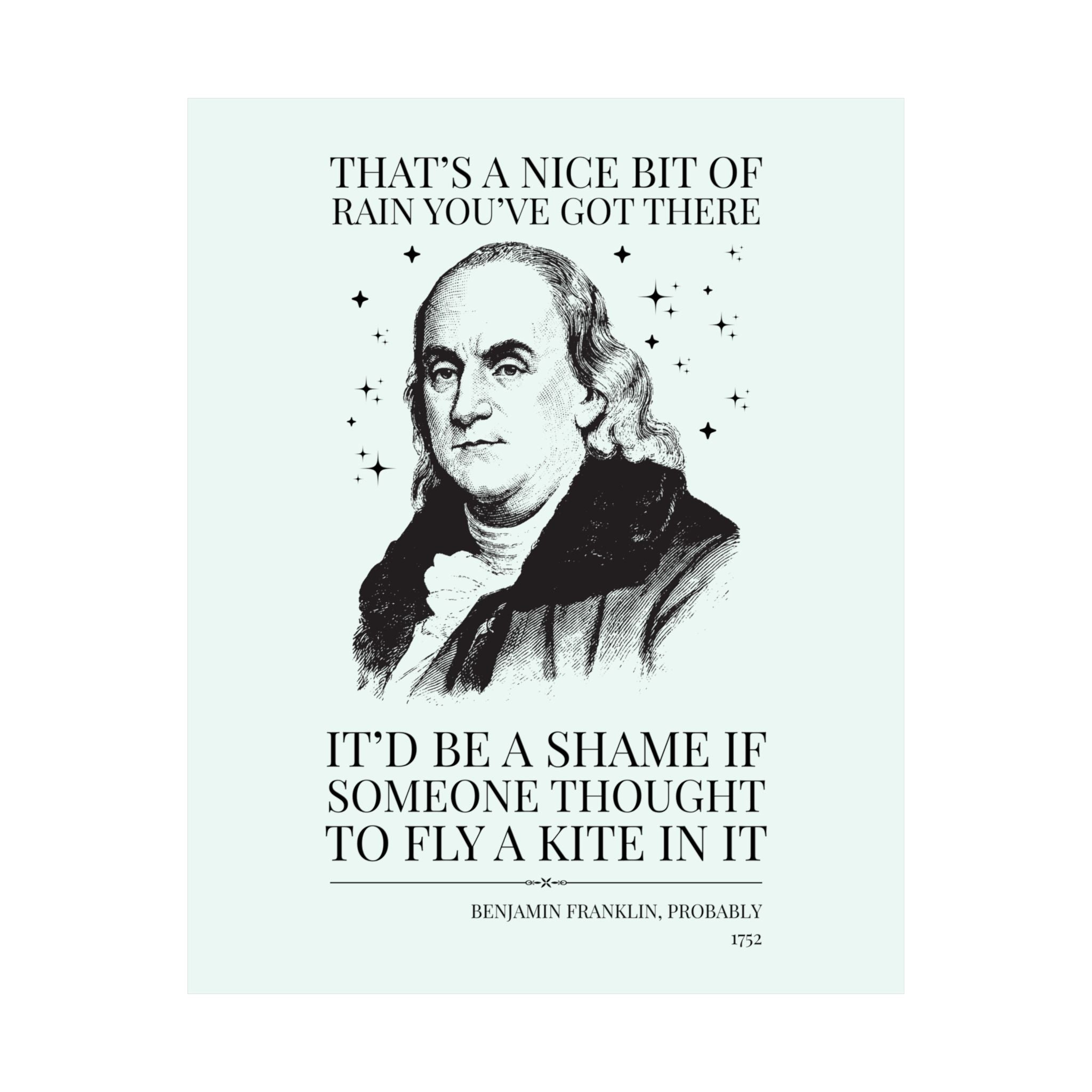 Benjamin Franklin: Fly a Kite - Opal and June