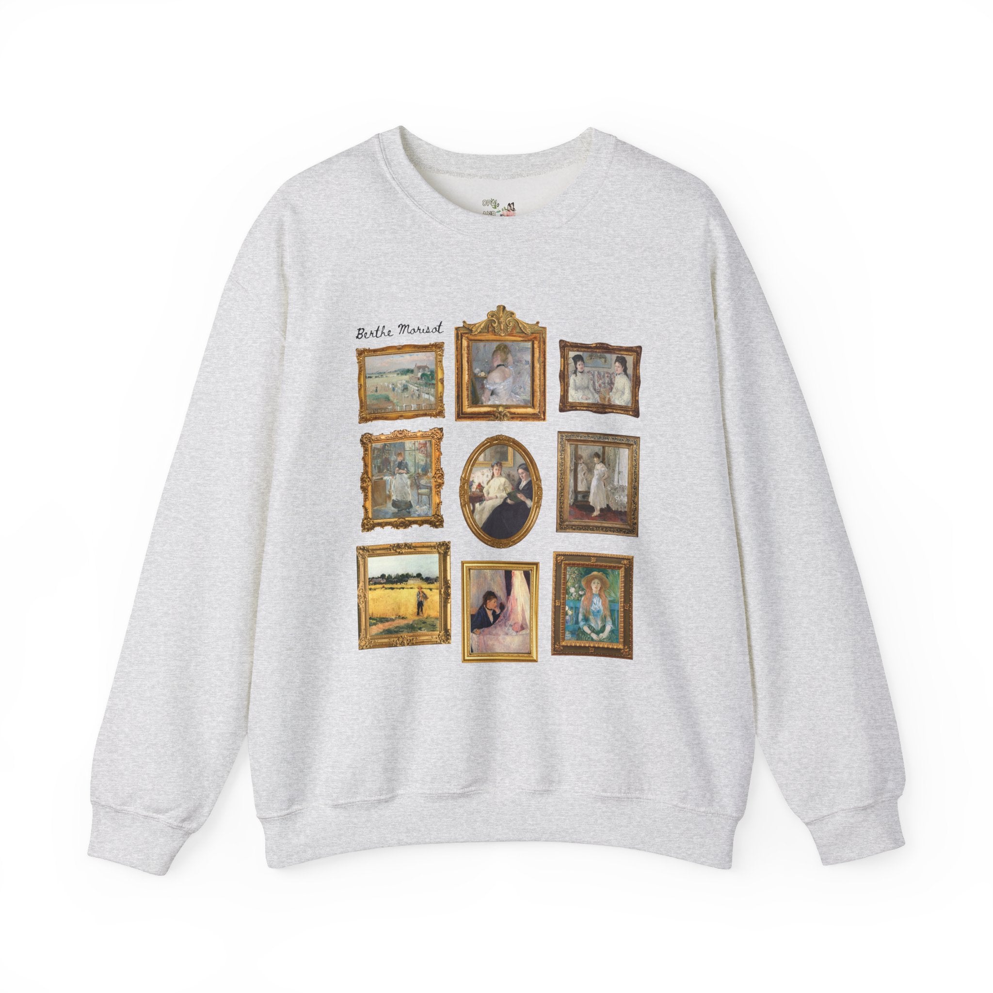 Berthe Morisot Sweatshirt: Famous Paintings, French Impressionist Movement, Gallery Wall Vibes, Humanites Major Gift, Cozy Art History Shirt - Opal and June