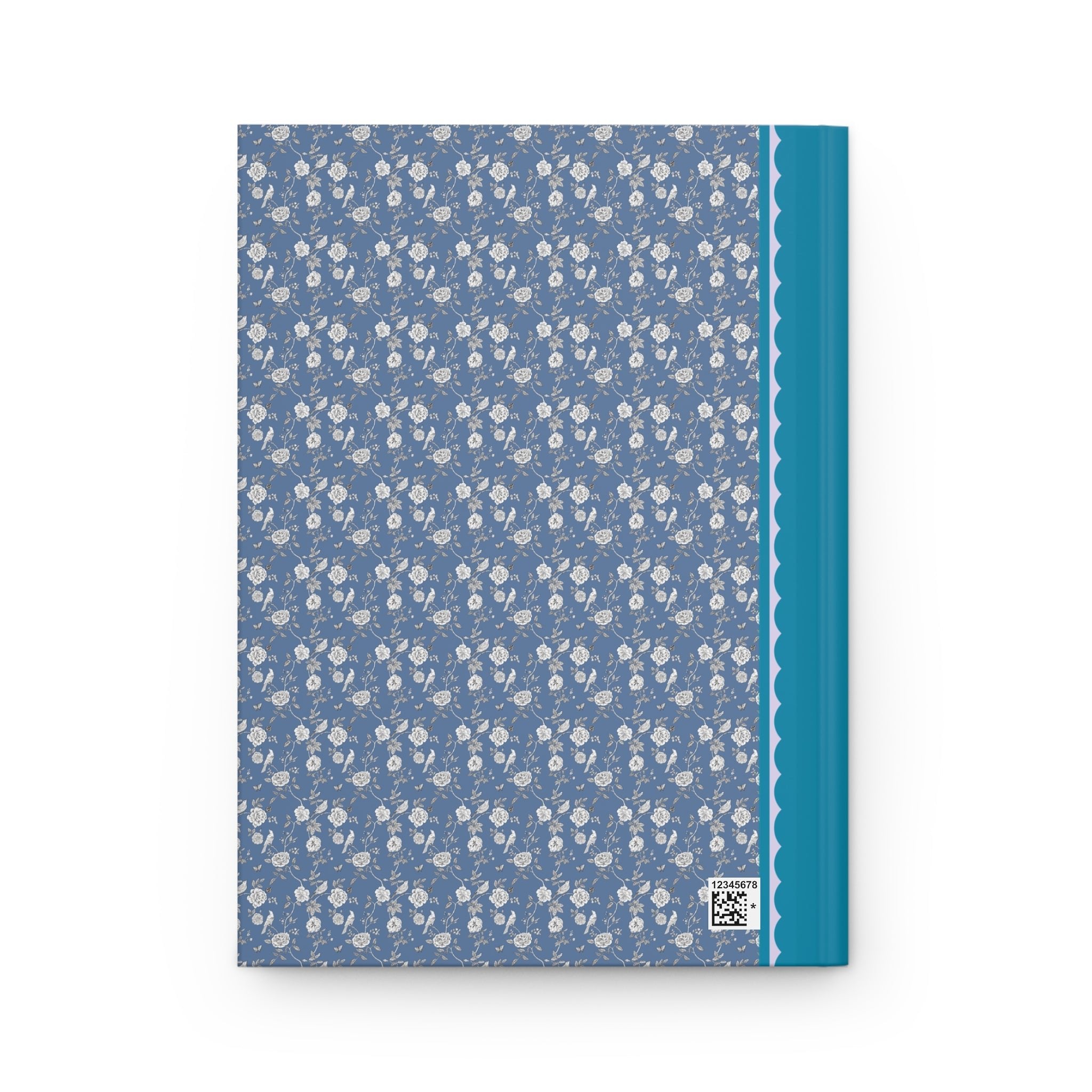 Blue Floral Initial Journal: S - Opal and June