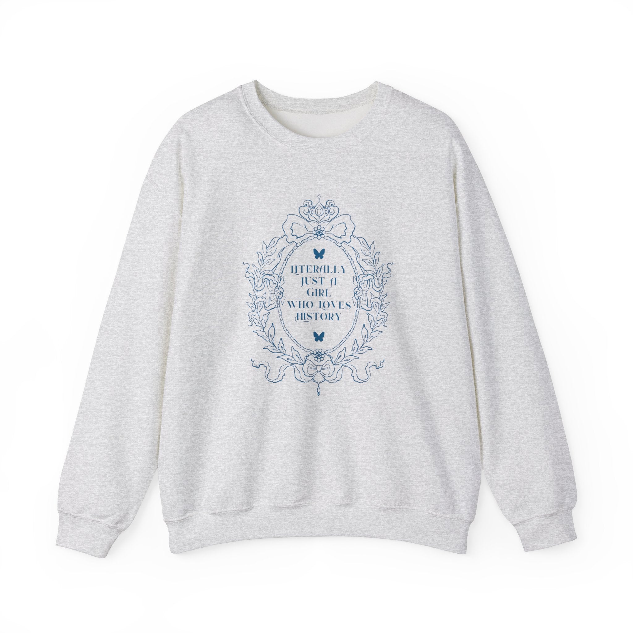 Boho History Lover Sweatshirt with Butterflies - Opal and June