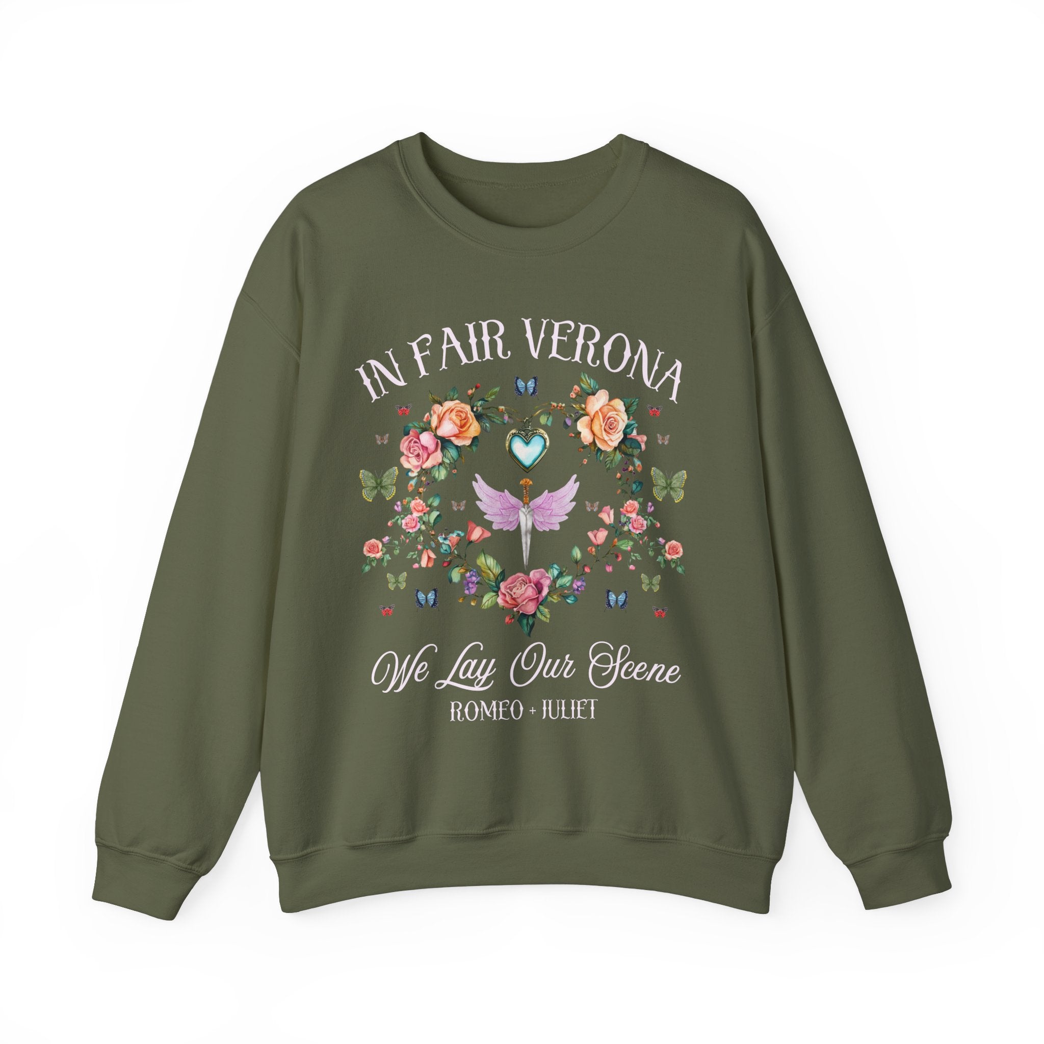 Boho William Shakespeare Sweatshirt - Opal and June