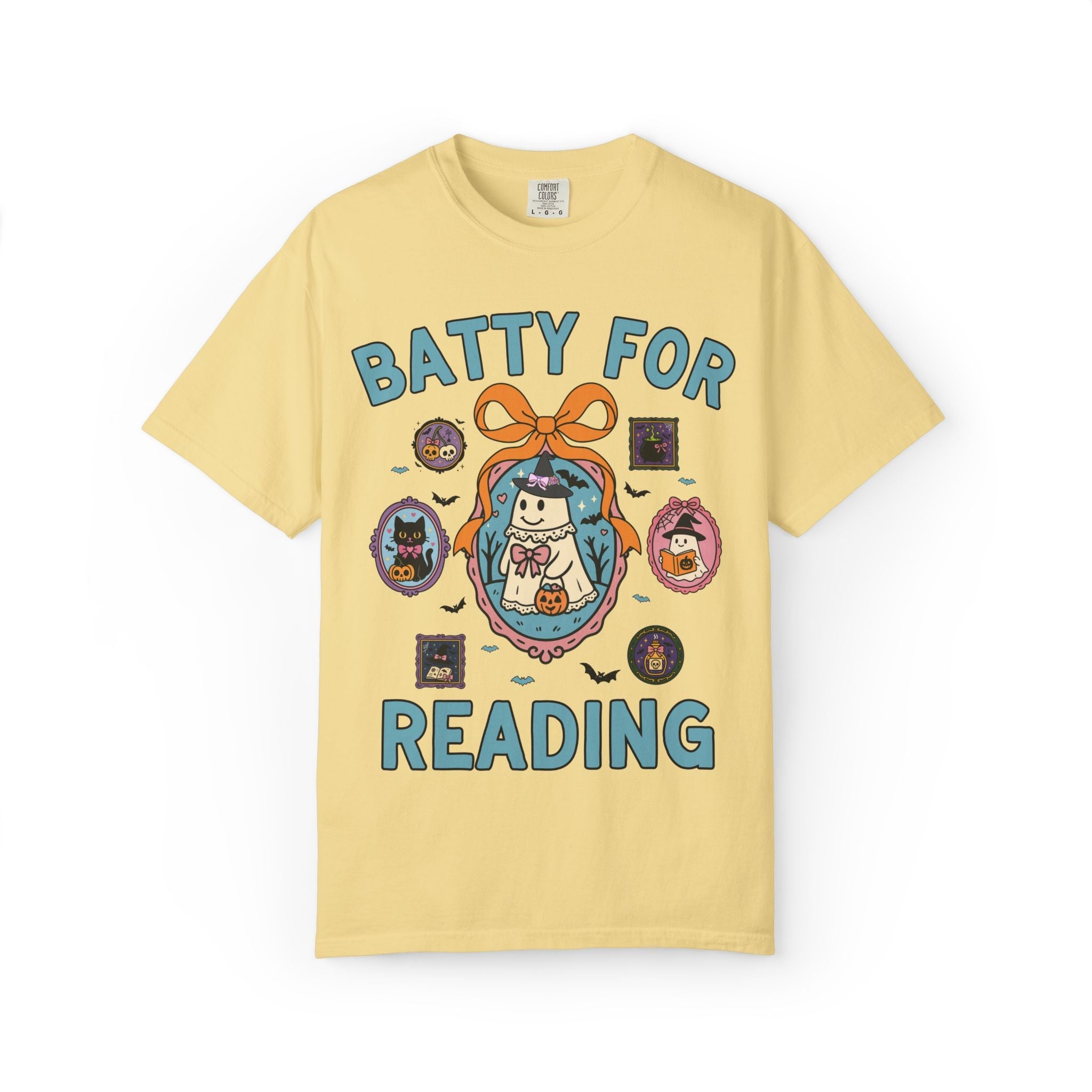 Book Lover Batty for Reading Tee - Opal and June