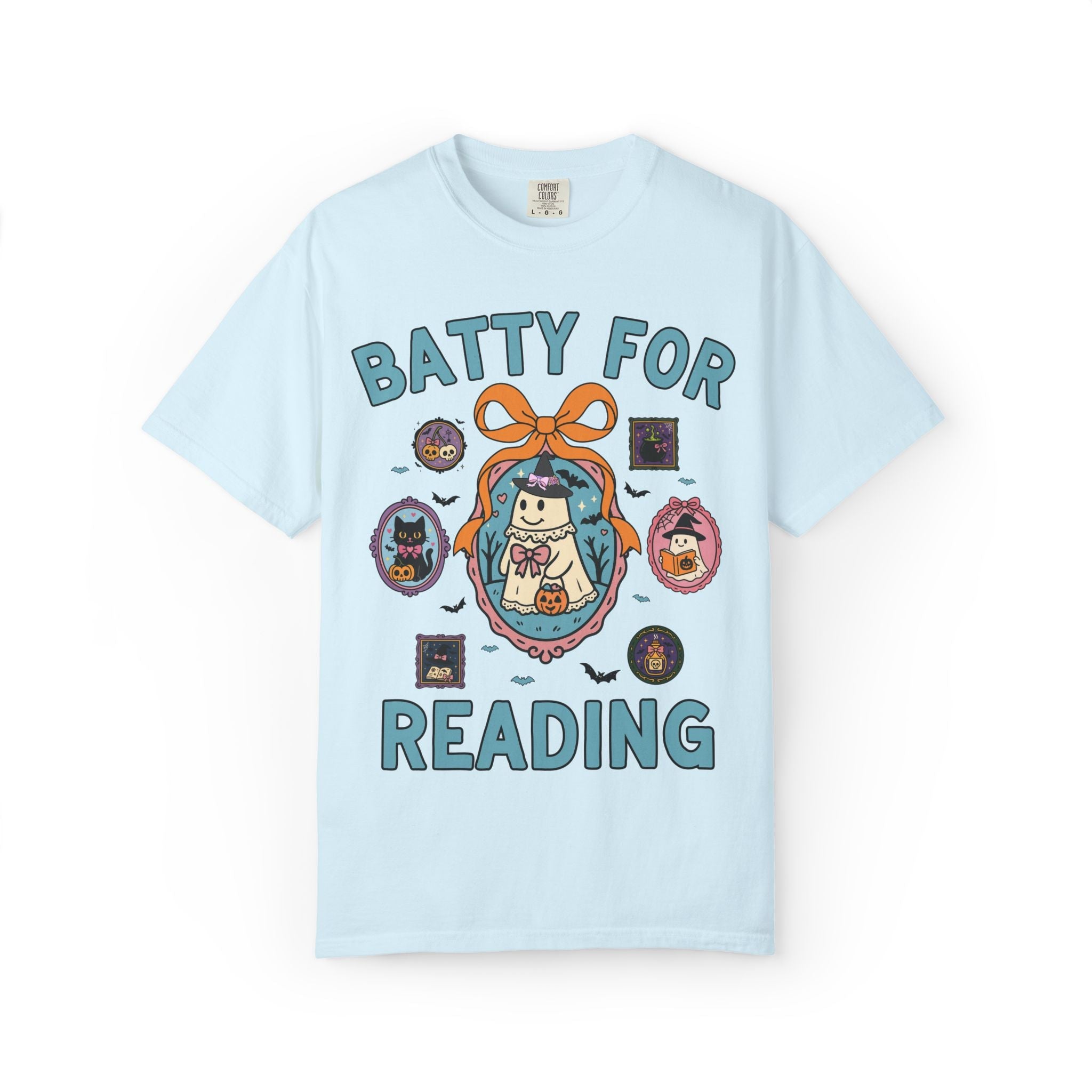 Book Lover Batty for Reading Tee - Opal and June