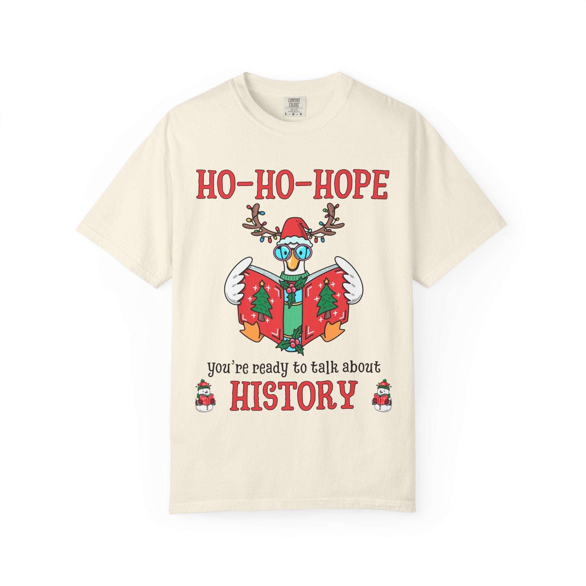 Book Lover Christmas Matching Tee Shirts for School Librarians, Reading Teacher, English Literature Professor, High School ELA Department - Opal and June