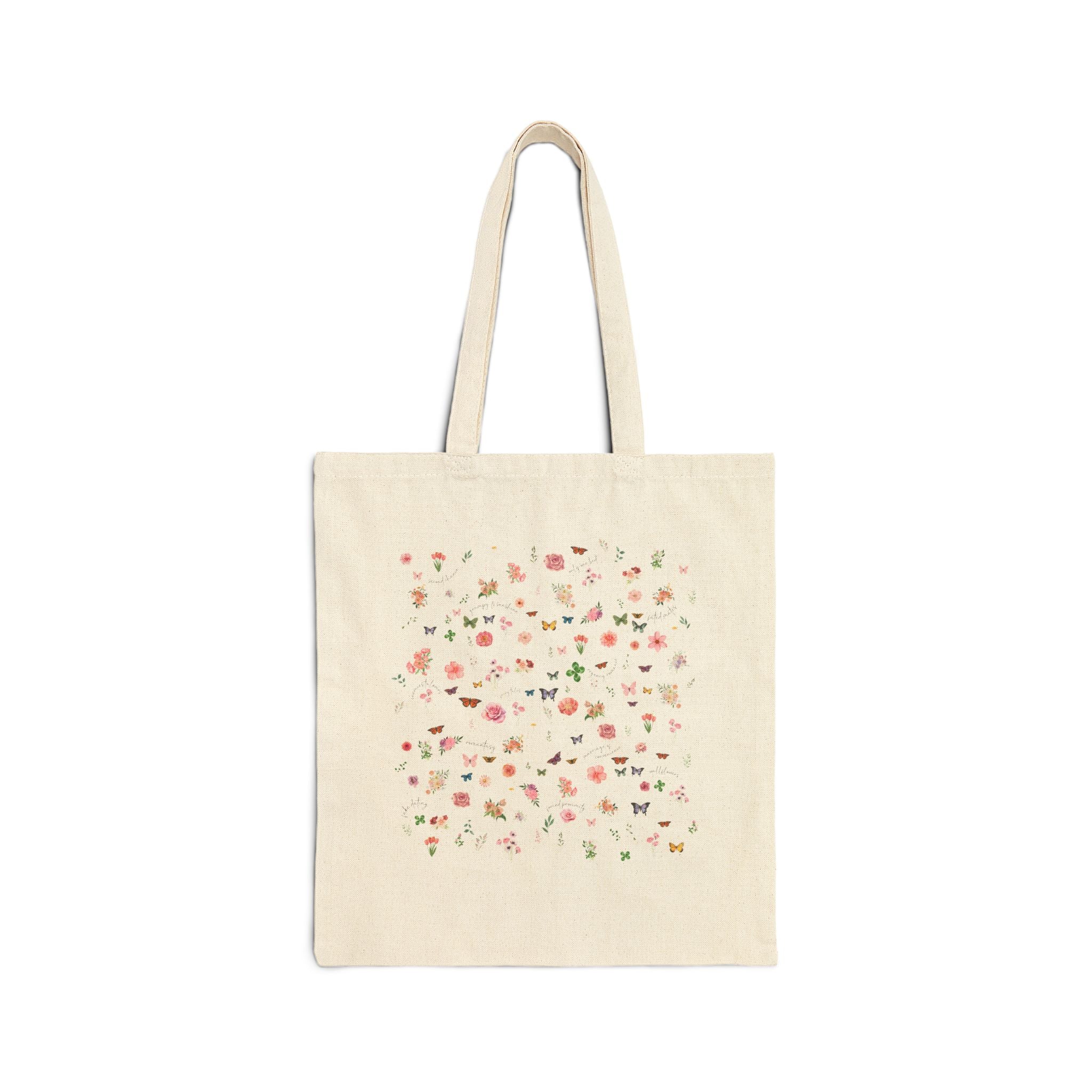 Book Lover Cottagecore Tote Bag: Historical Fantasy Romance Reader Tropes - Opal and June