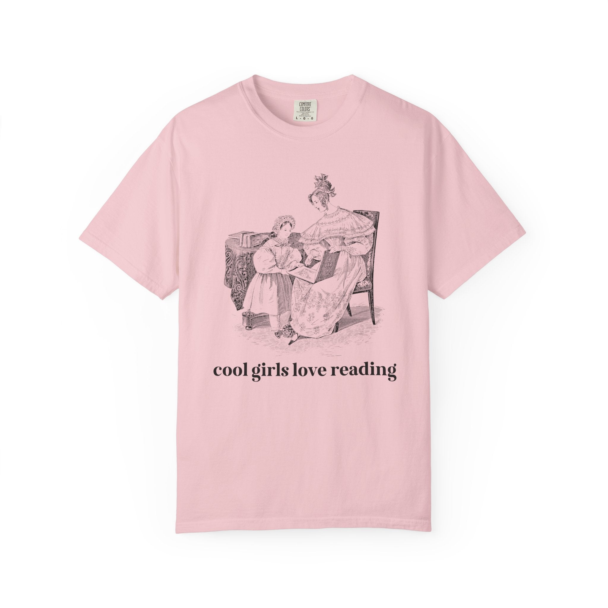 Book Lover Gift Idea for Librarian or Mom Teaching Daughter to Read: Cool Girls Love Reading, Sweet Bookish Gift for Bookworm, Moms who Read - Opal and June