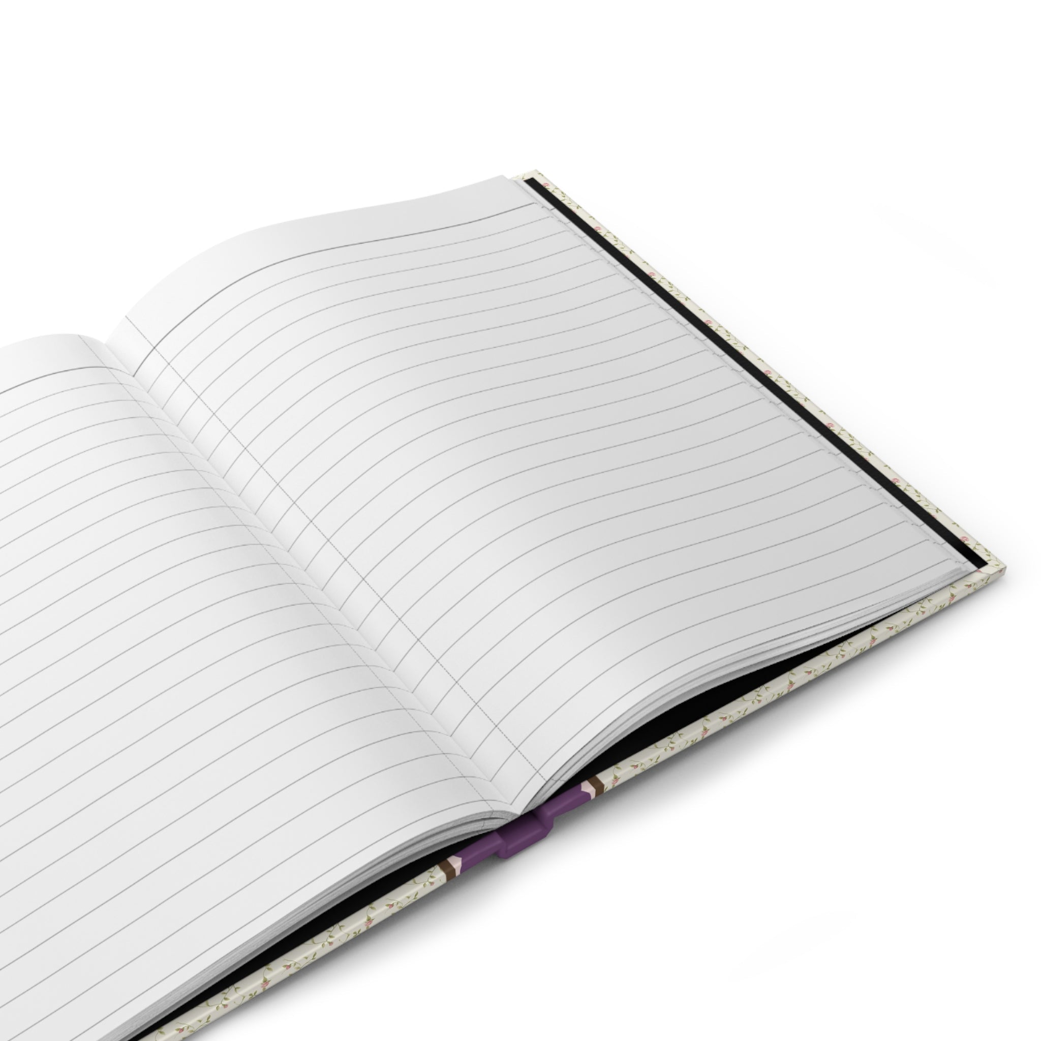 Book Lover Gift Idea: Read the Day Away Notebook with Hearts, Cute Floral Aesthetic Journal for Book Lover, Romance Reader, Librarian Gift - Opal and June