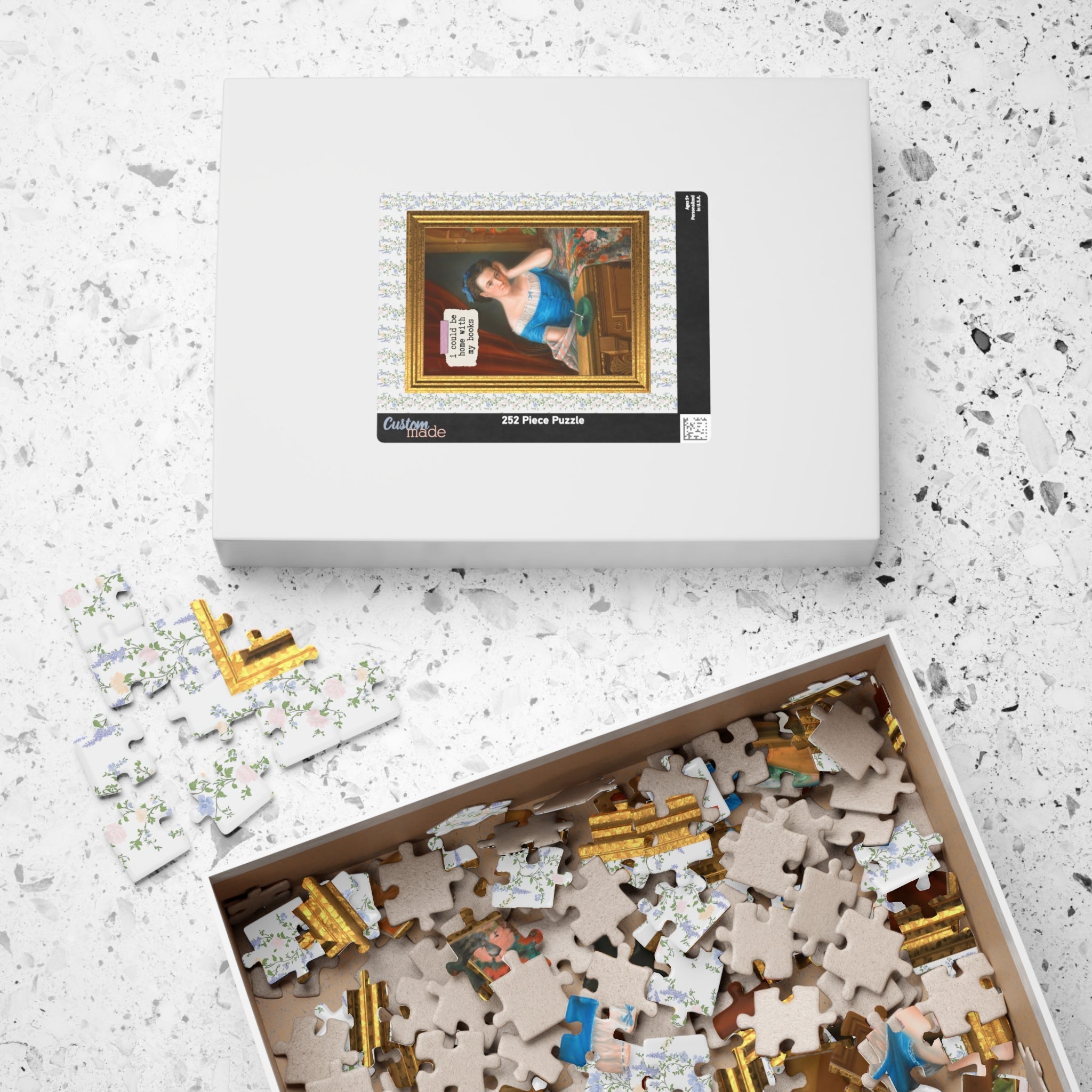 Book Lover Puzzle for Romance Reader - Opal and June