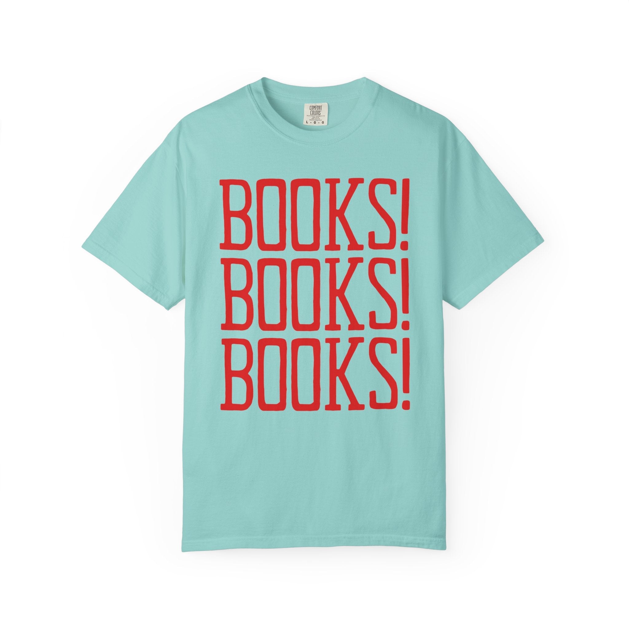 Book Lover Tee Shirt for Librarian or Reading Teacher, Cute Birthday Gift for Bookworm, Mom Who Loves Books, Bookish Present, Romance Reader - Opal and June
