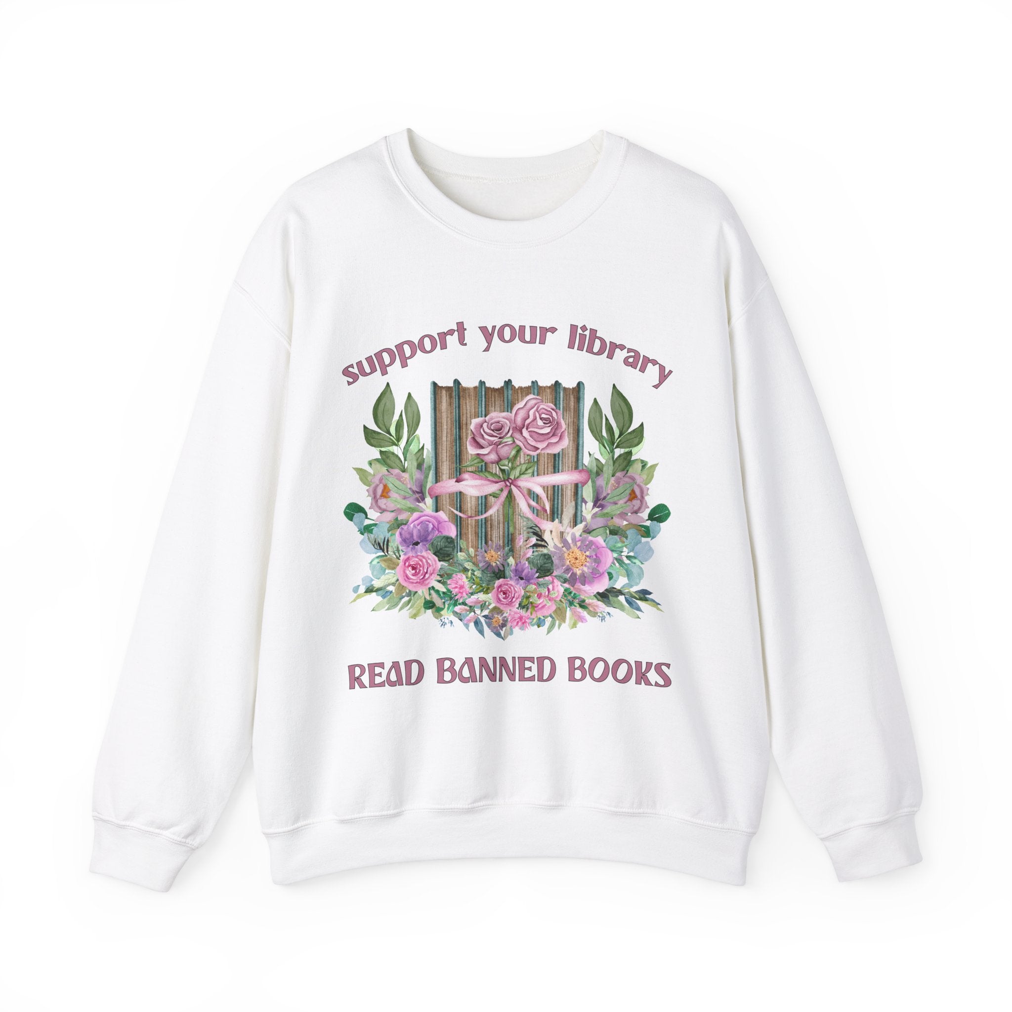 Book Sweatshirt: Read Banned Books - Opal and June