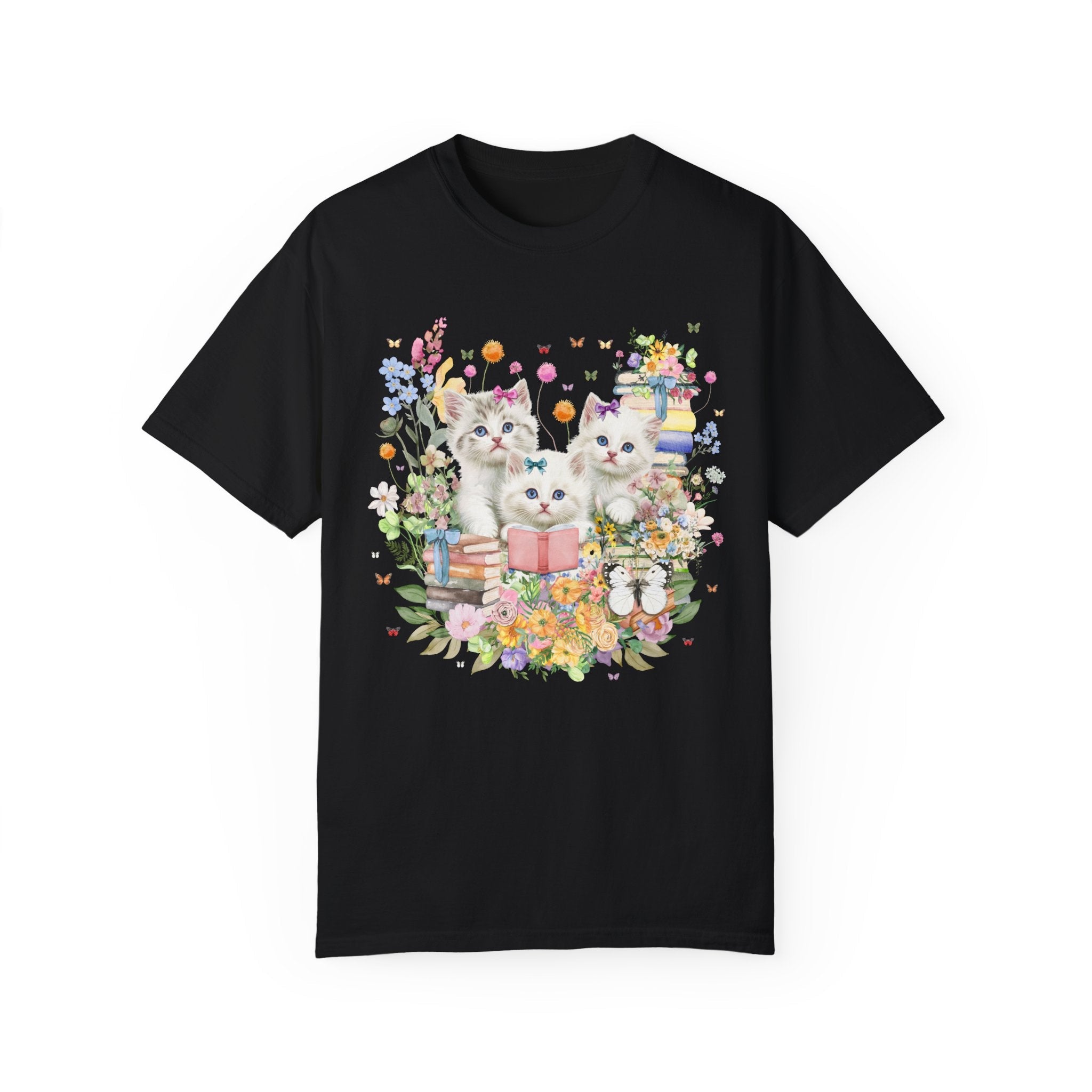 Bookish Cat Lover Tee - Opal and June