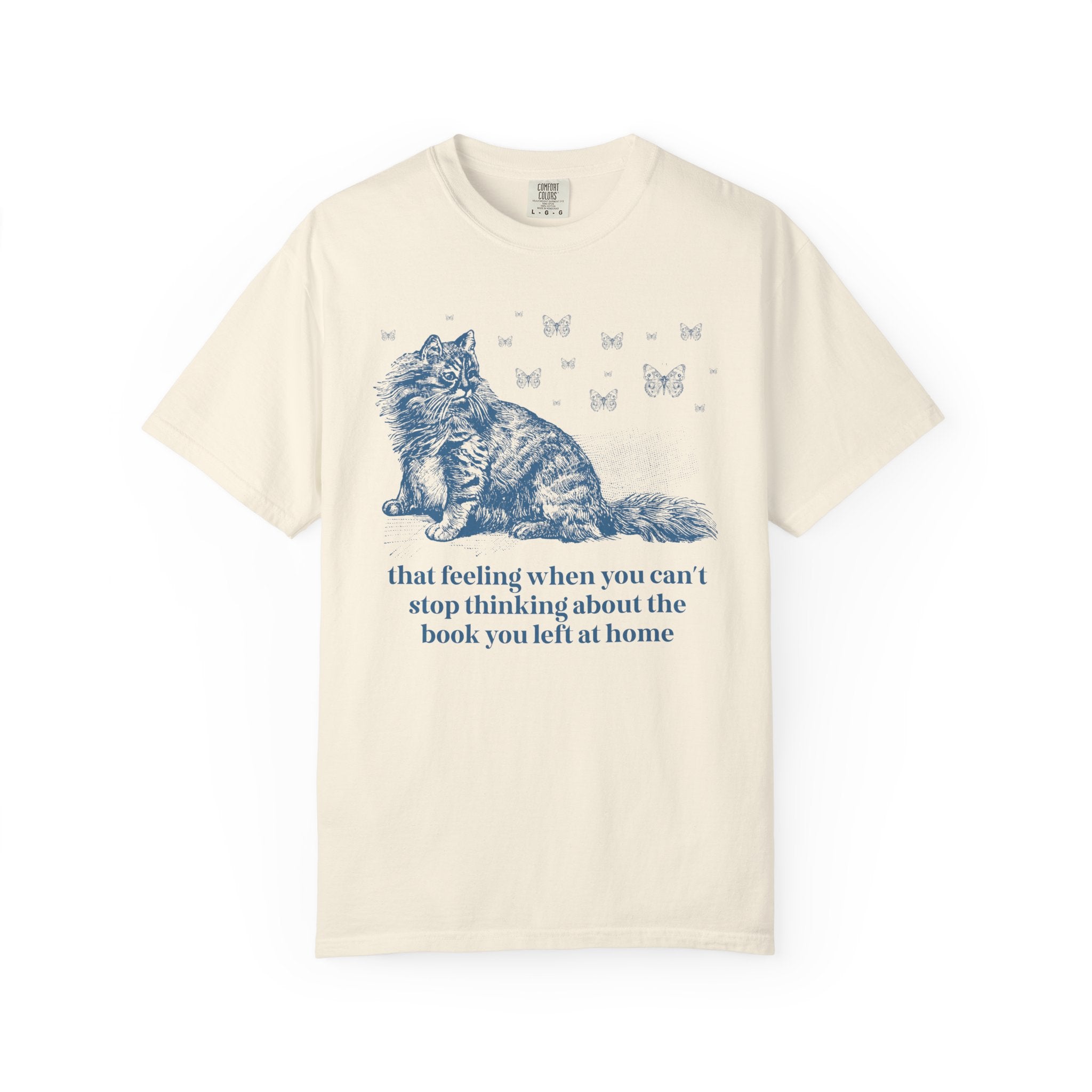 Bookish Cat Lover Tee - Opal and June