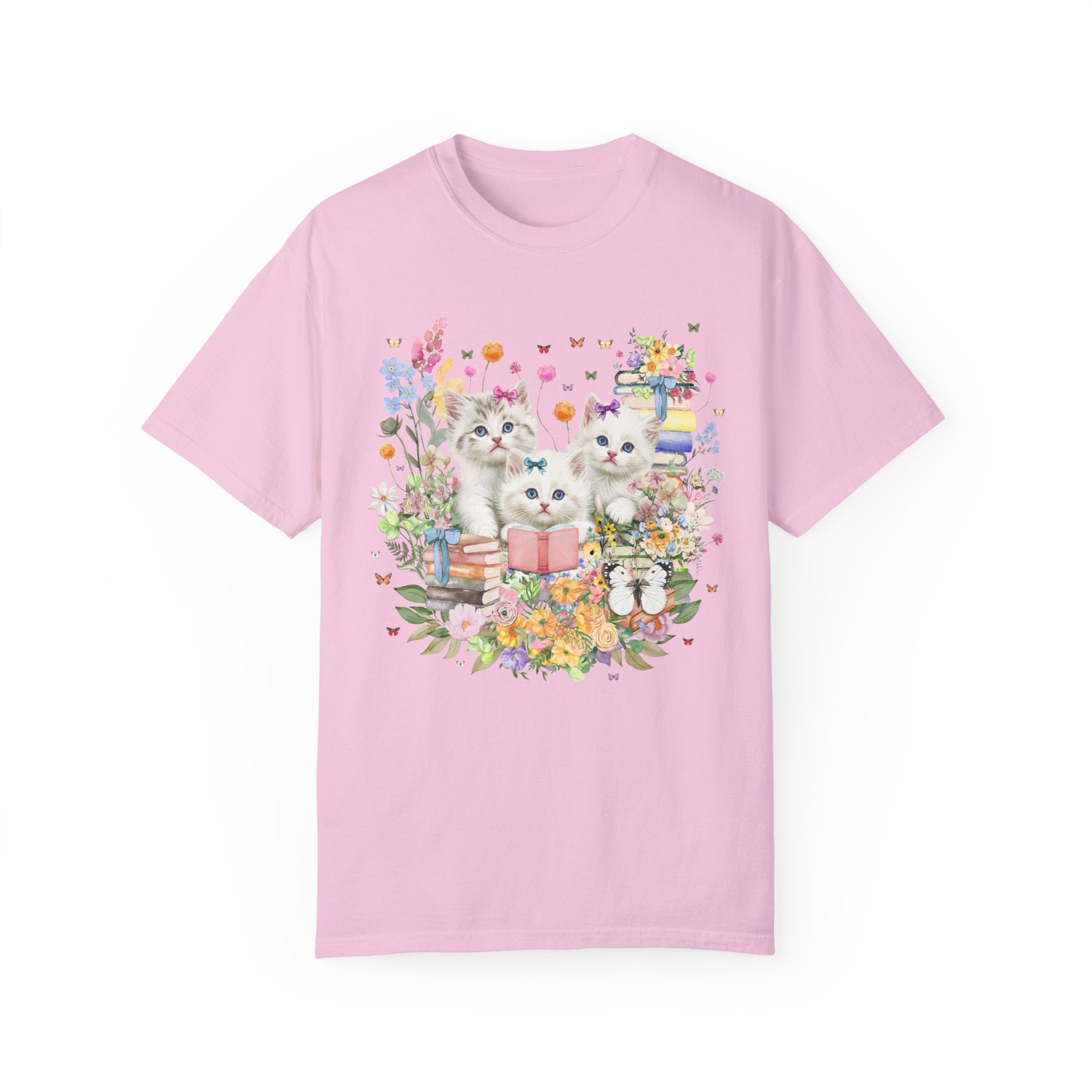 Bookish Cat Lover Tee - Opal and June