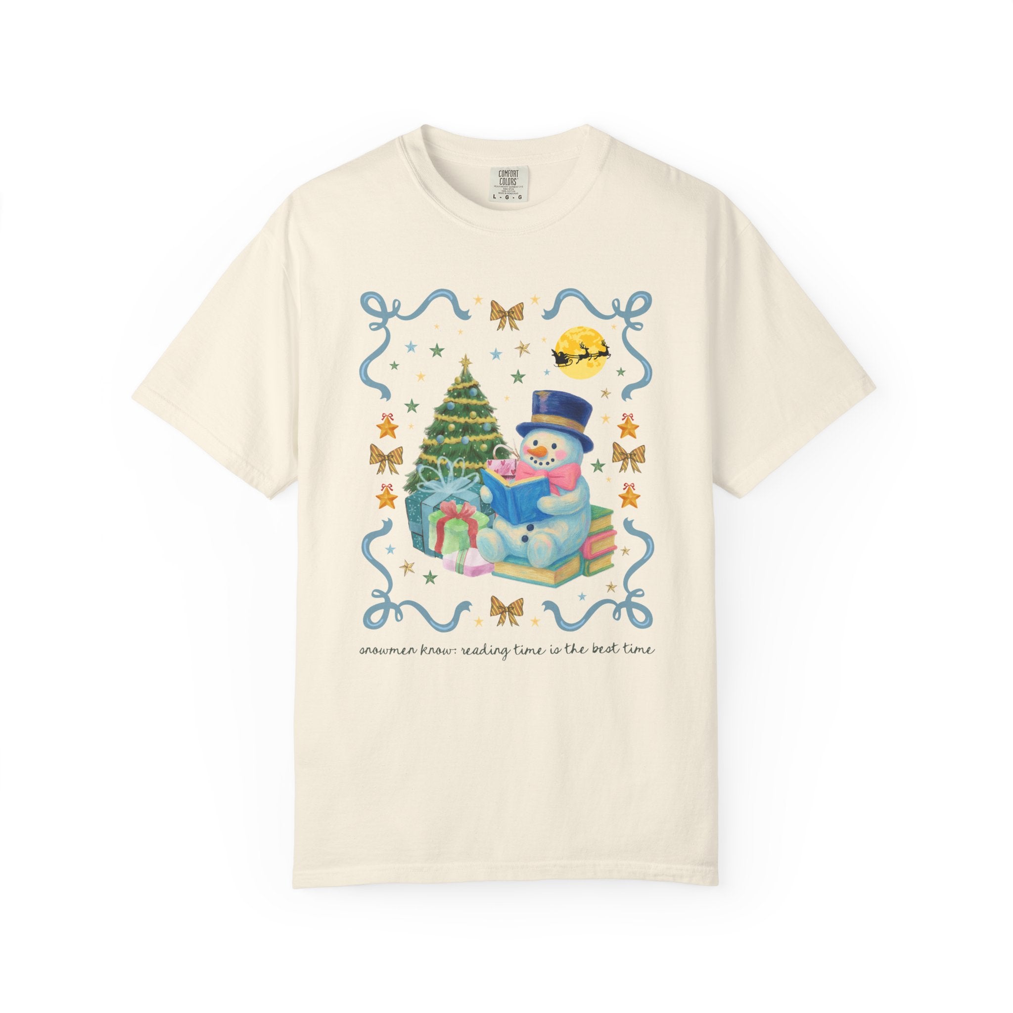 Bookish Christmas T-Shirt - Opal and June