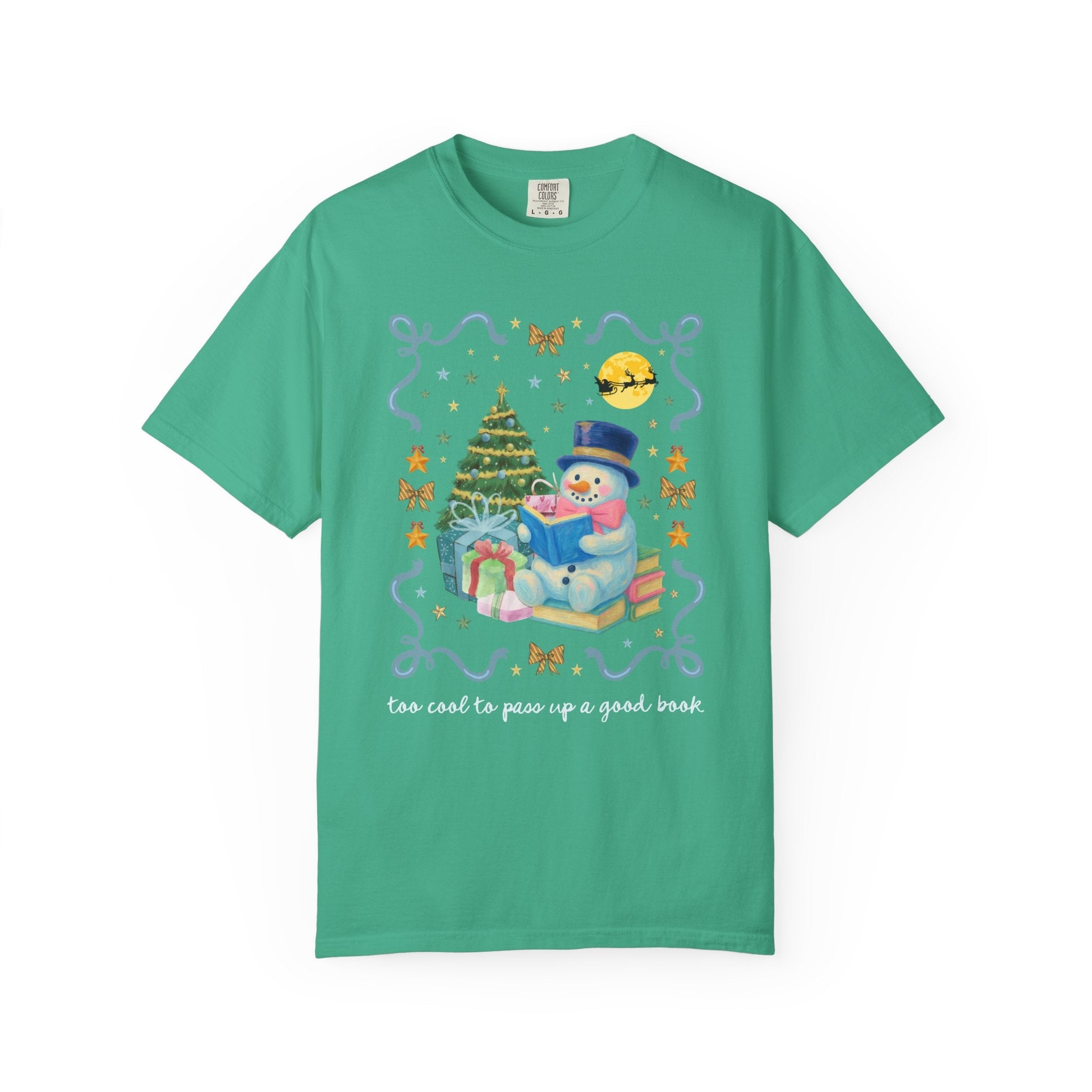 Bookish Christmas T-Shirt - Opal and June