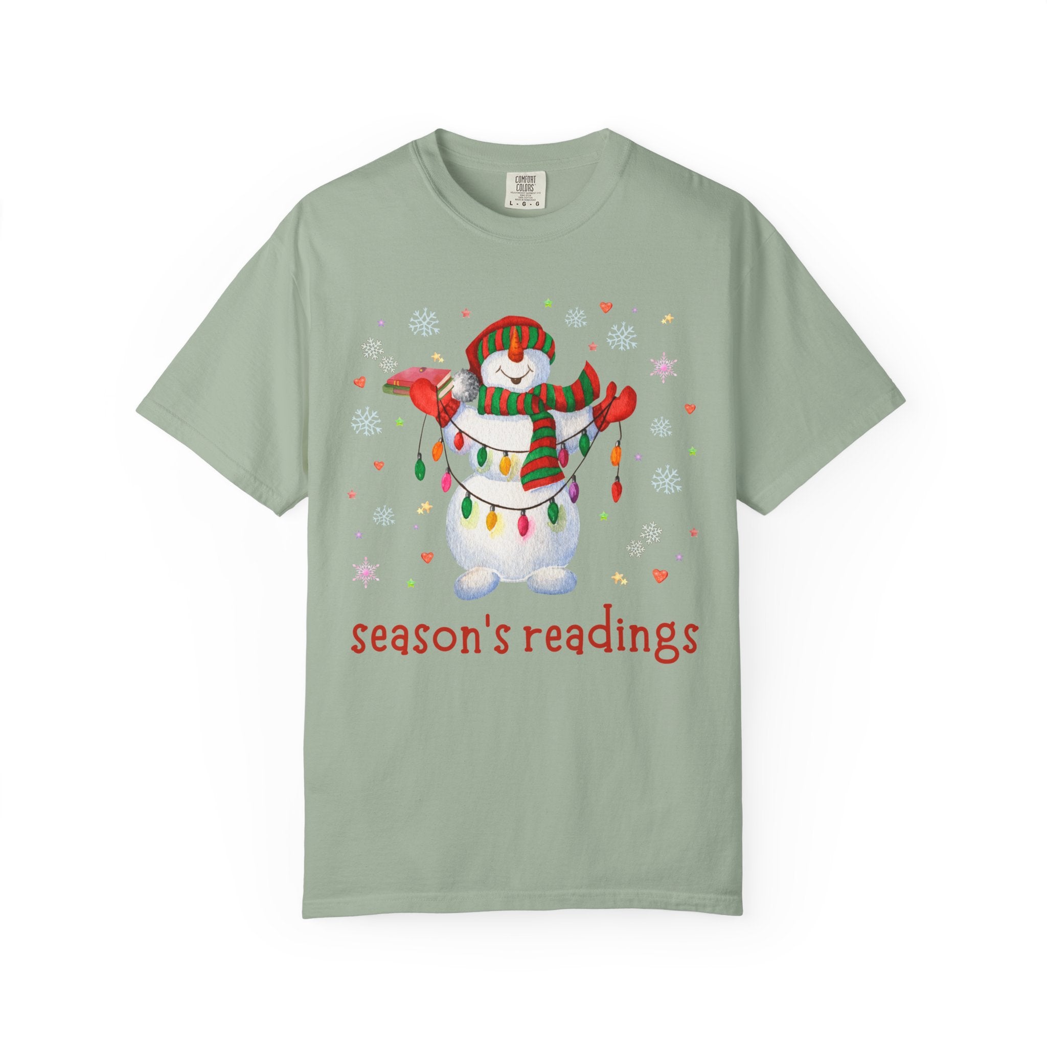 Bookish Christmas Tee Shirt - Opal and June