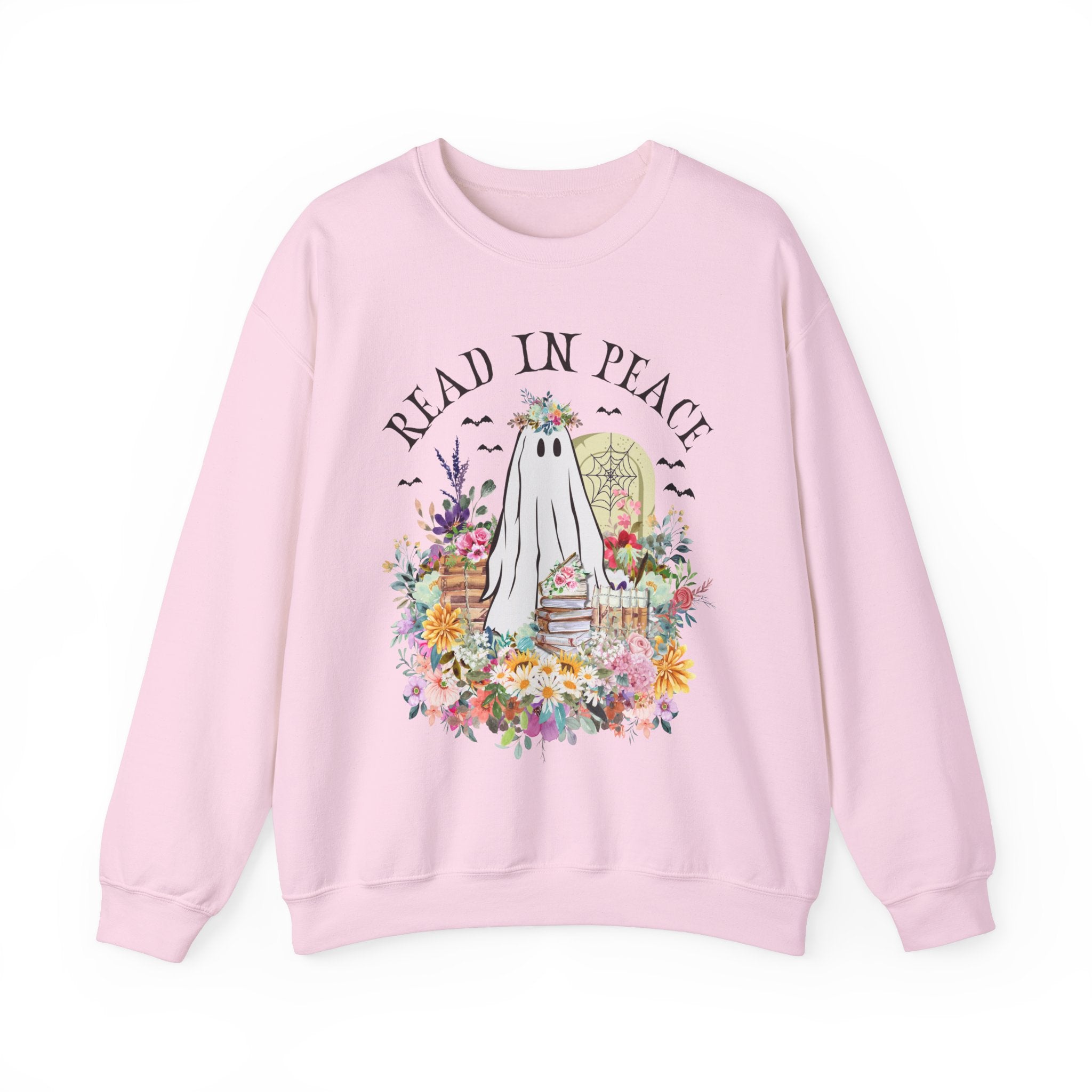 Bookish Halloween Crewneck for Reader: Read In Peace - Opal and June