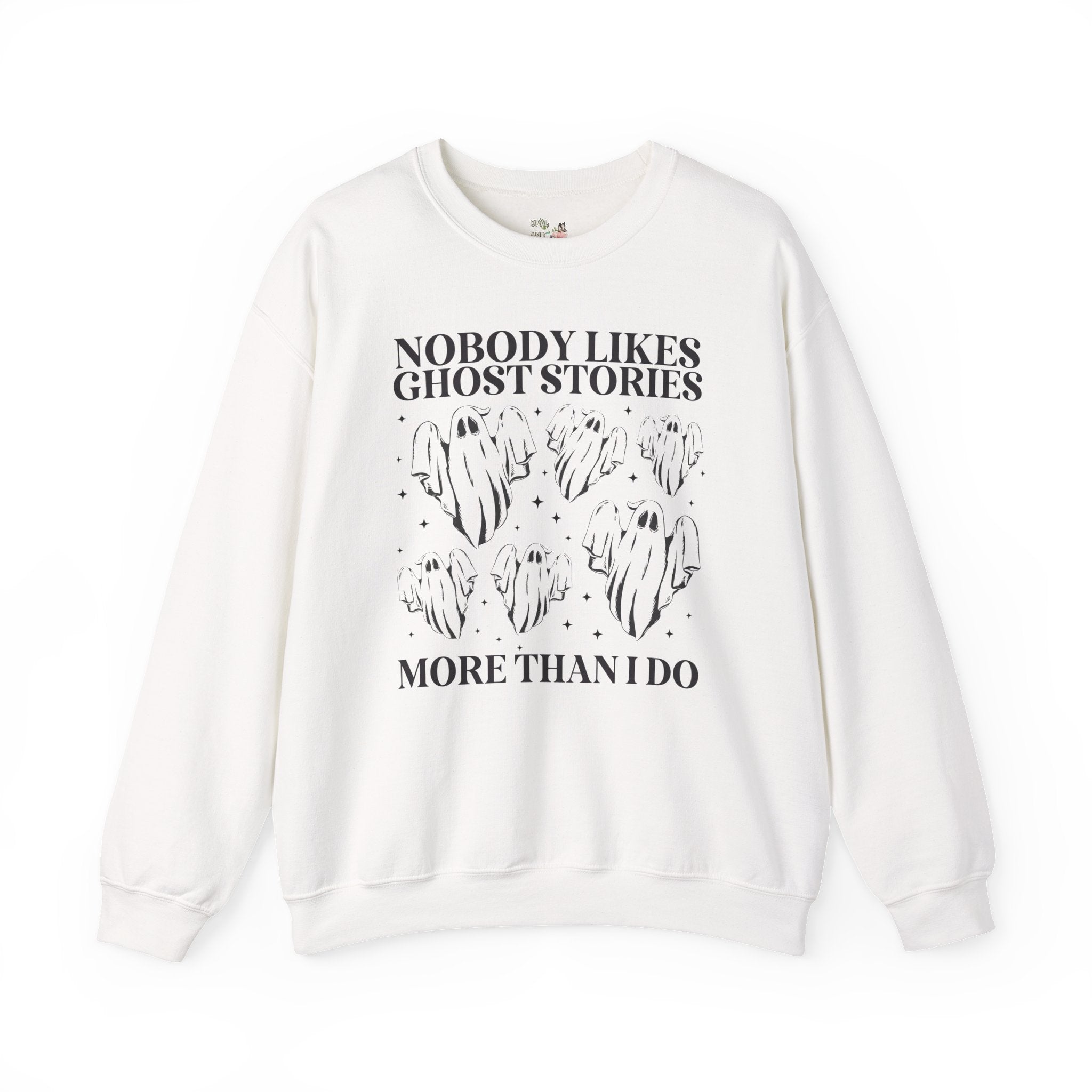 Bookish Halloween Sweatshirt for Horror Book Author or Friend Who Loves Ghost Stories, Funny Book Lover Gift Idea for Spooky Season or Fall - Opal and June