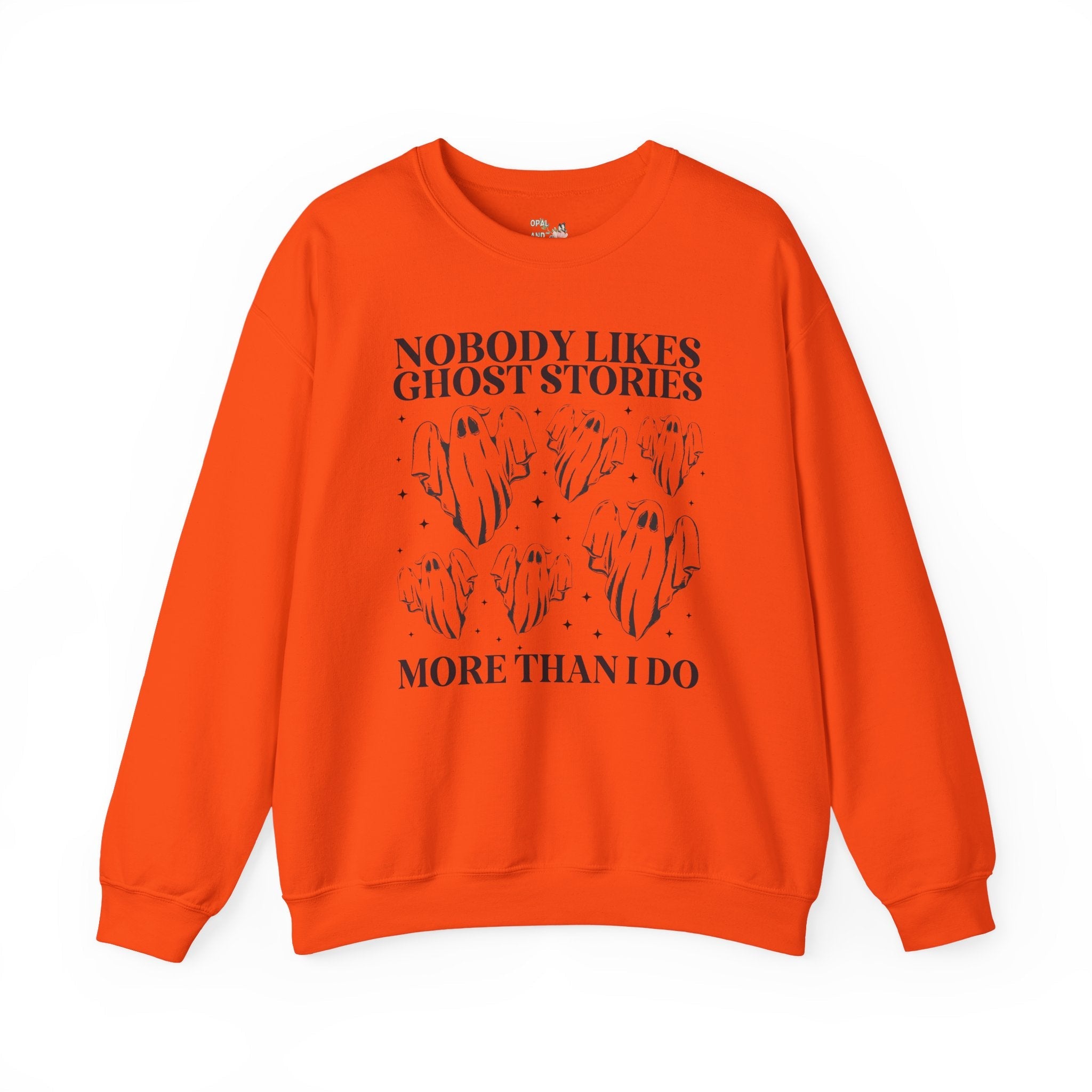 Bookish Halloween Sweatshirt for Horror Book Author or Friend Who Loves Ghost Stories, Funny Book Lover Gift Idea for Spooky Season or Fall - Opal and June