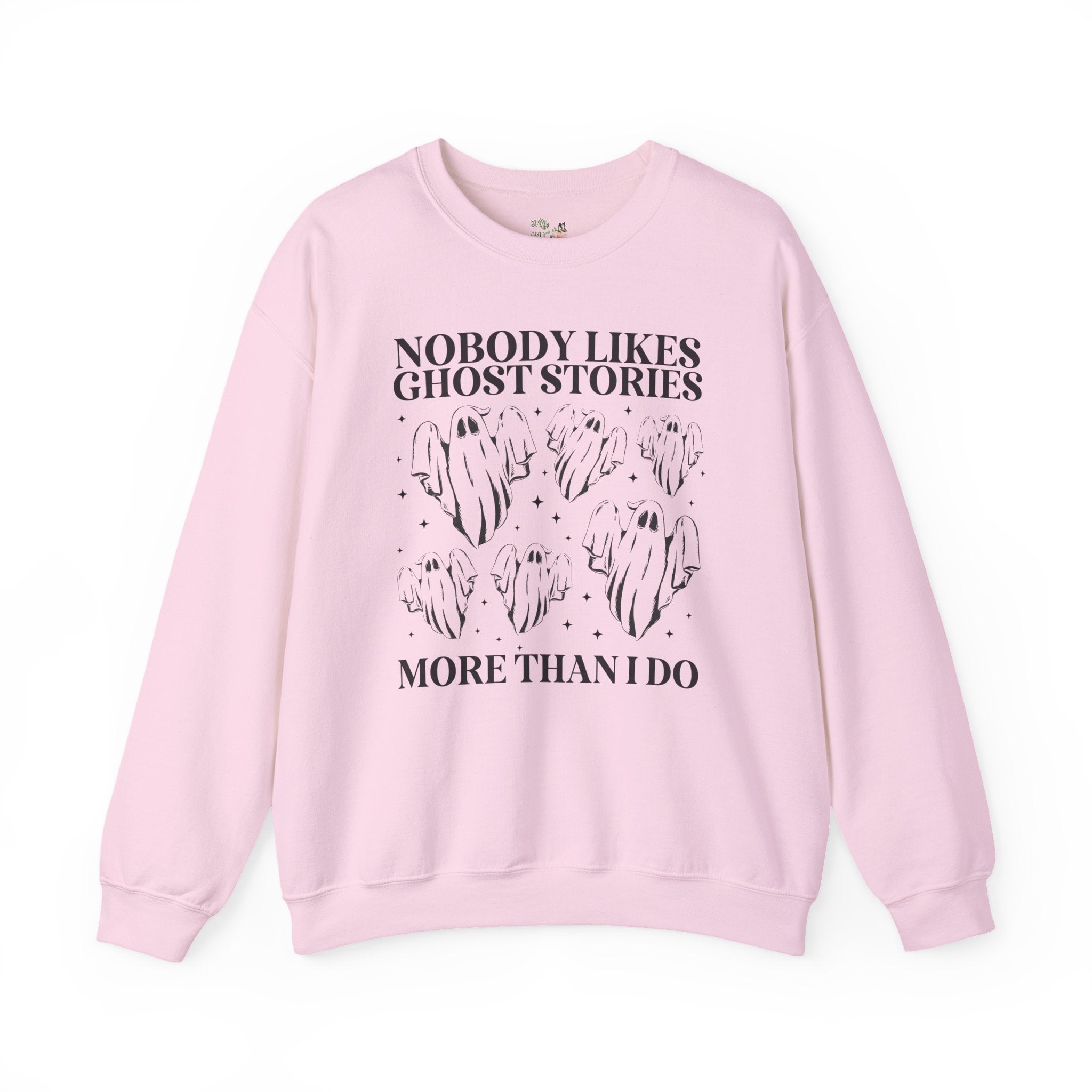 Bookish Halloween Sweatshirt for Horror Book Author or Friend Who Loves Ghost Stories, Funny Book Lover Gift Idea for Spooky Season or Fall - Opal and June