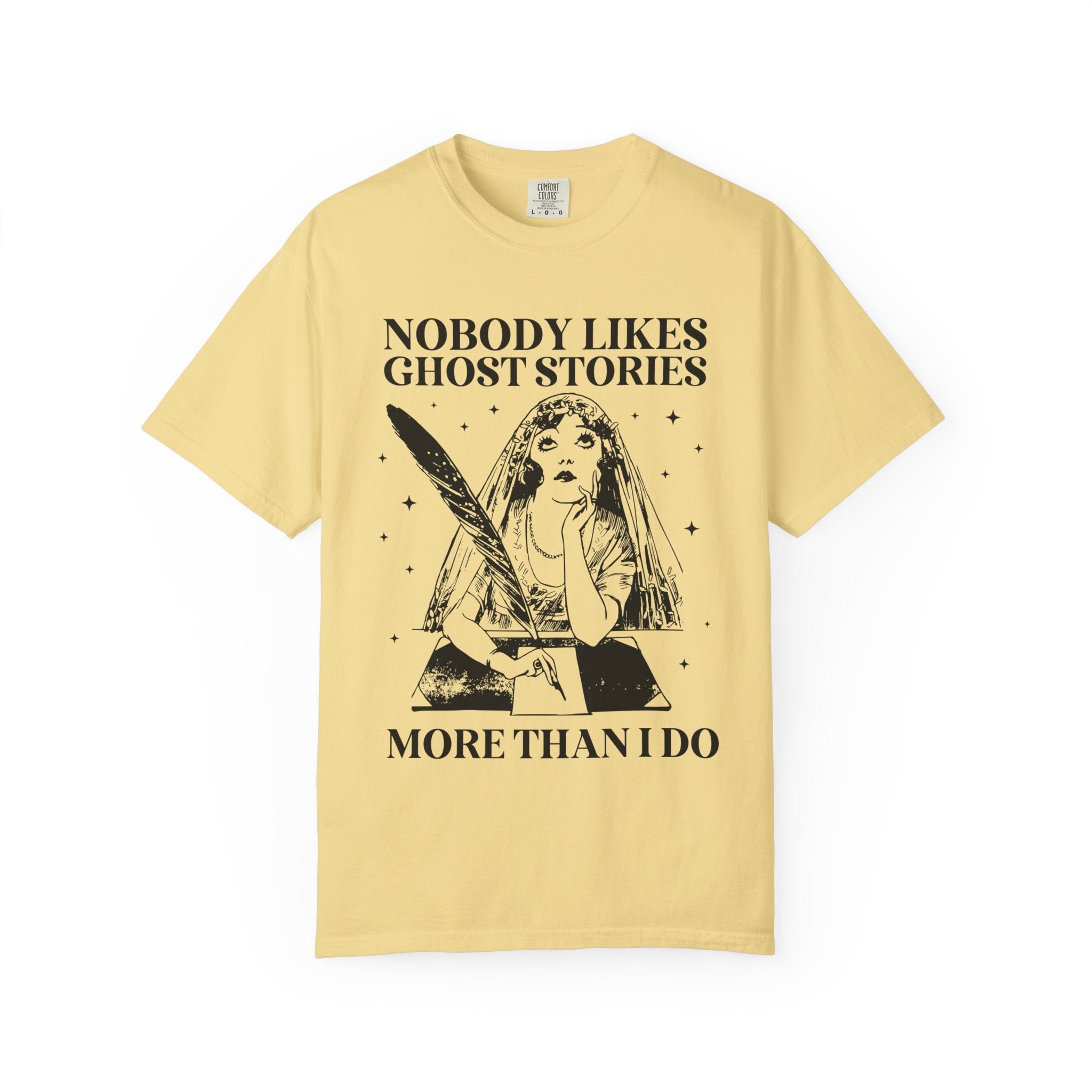 Bookish Halloween Tee Shirt for Horror Book Author or Friend Who Loves Ghost Stories, Funny Book Lover Gift Idea for Spooky Season or Fall - Opal and June