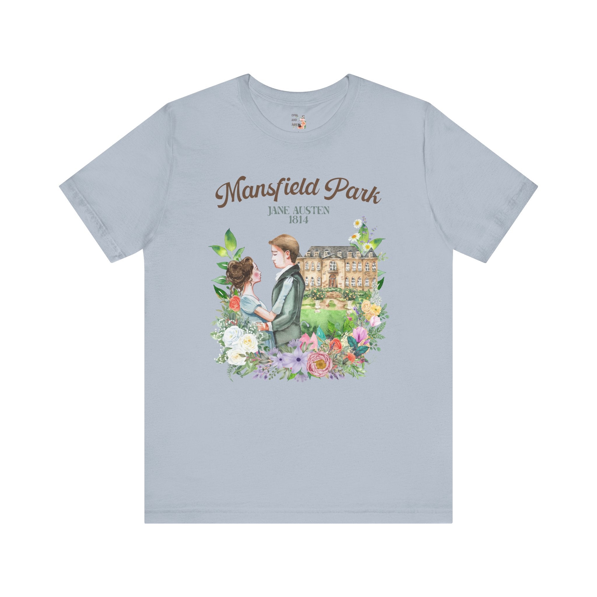 Bookish Jane Austen Mansfield Park Tee - Opal and June
