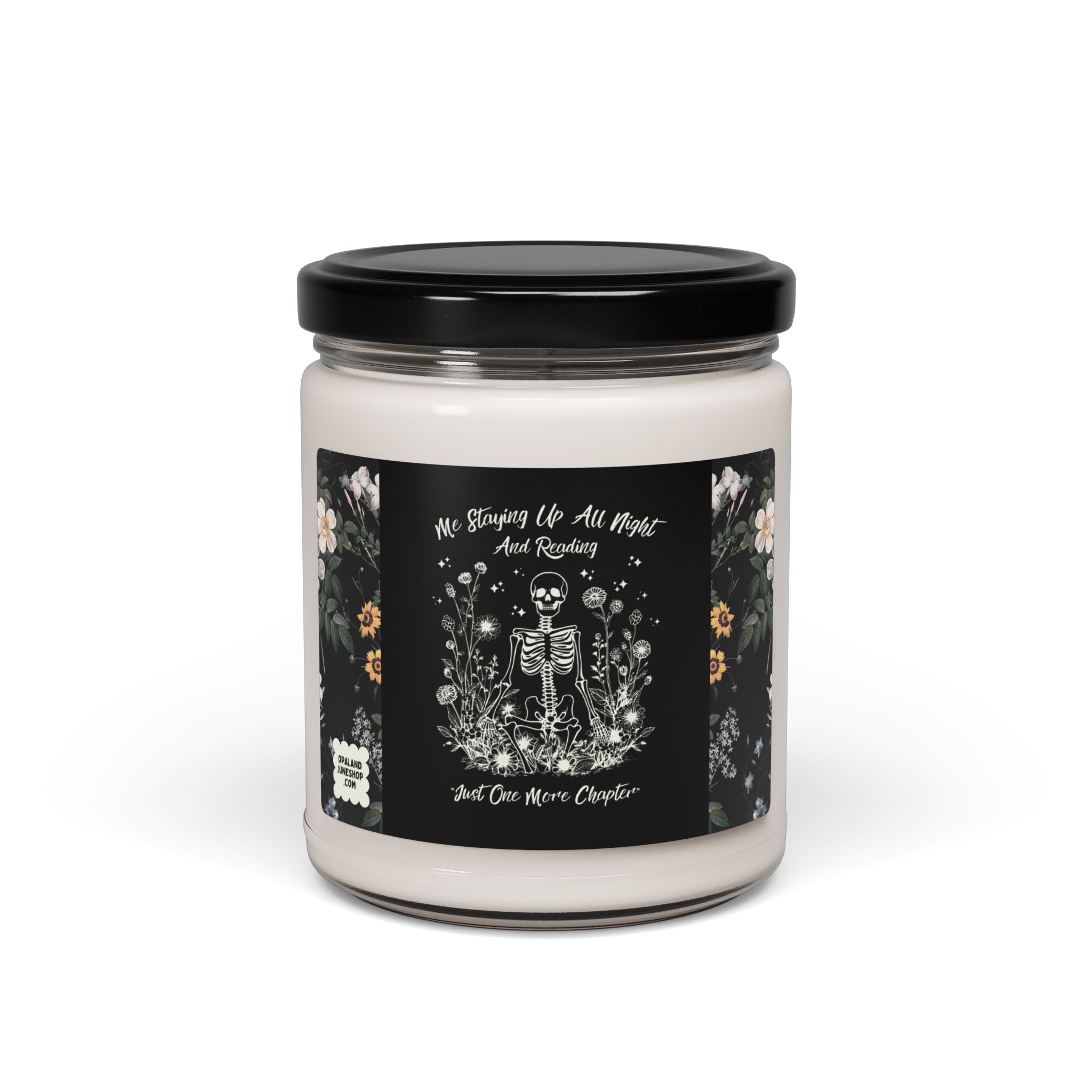 Bookish Skeleton Candle - Opal and June