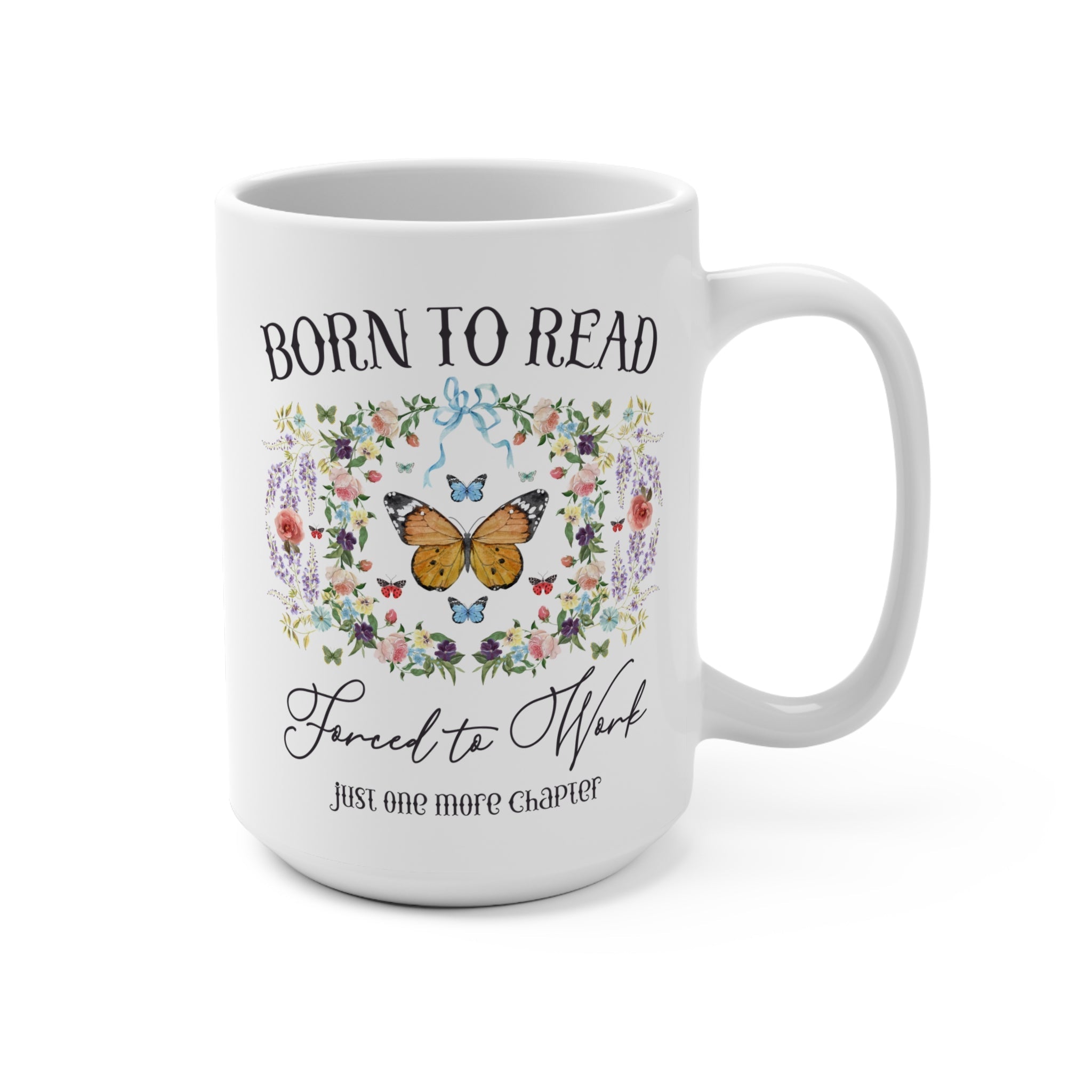 Born To Read Coffee Mug - Opal and June