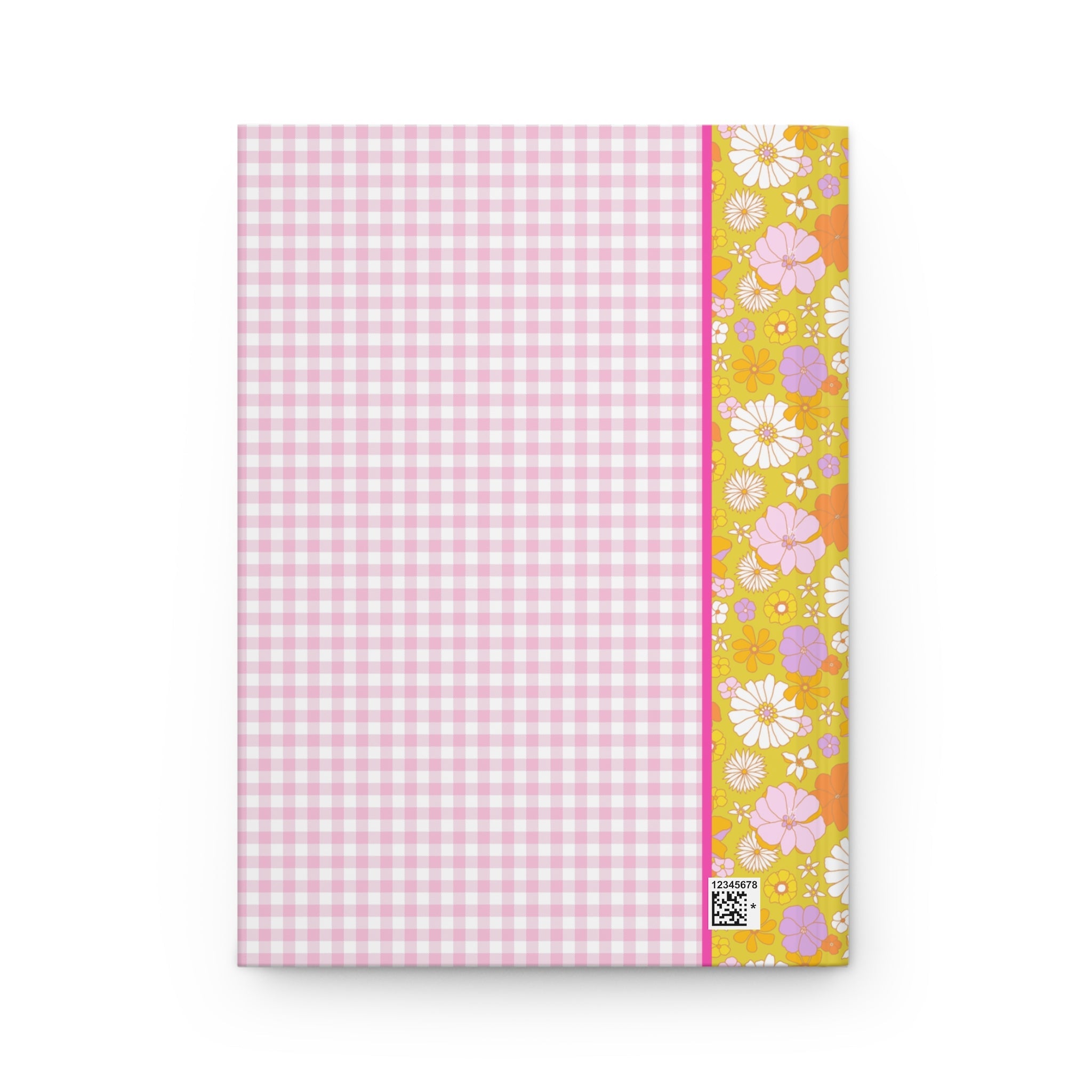Busy Making Things Weird Notebook: Funny Friend Gift, Cute Pink Gingham Journal for Co-Worker or Sister - Opal and June