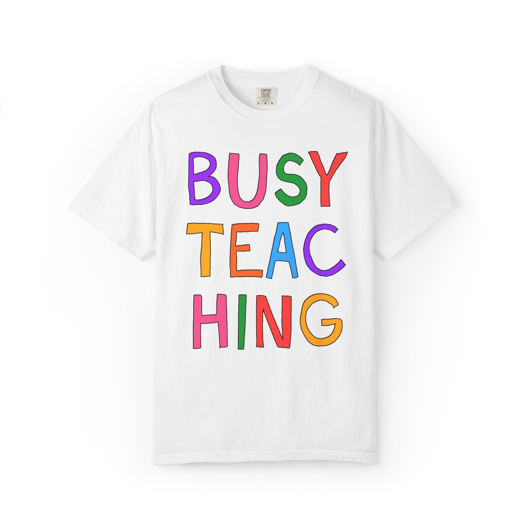 Busy Teaching Tee - Opal and June